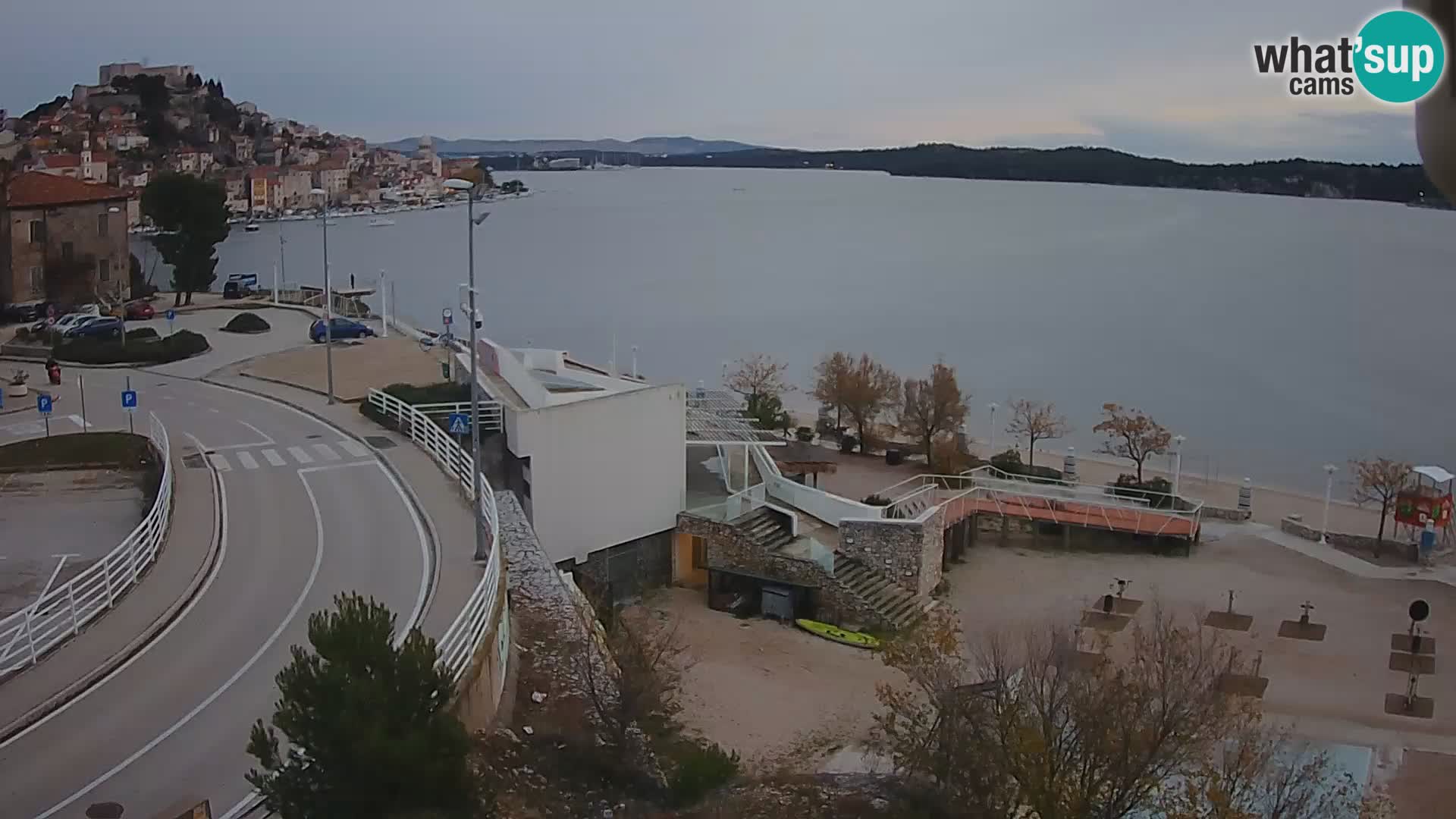 Livecam Sibenico spiaggia Banj