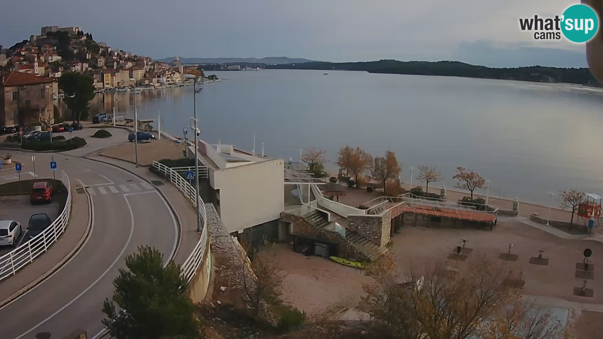 Web kamera Šibenik plaža Banj