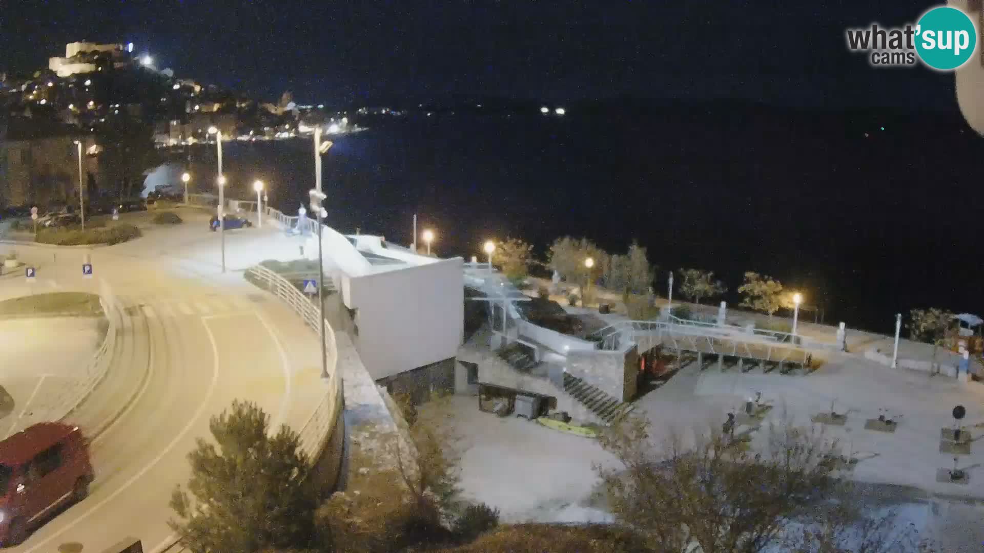 Kamera v živo Šibenik plaža Banj