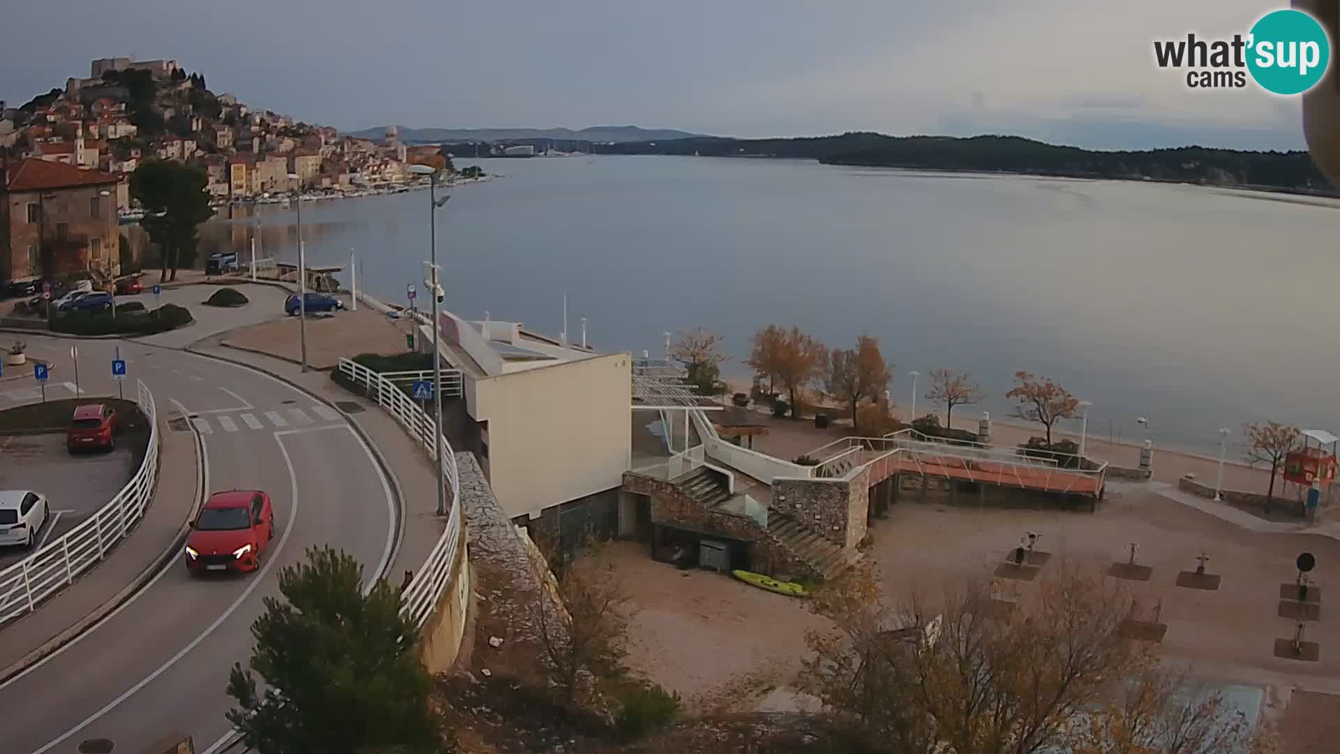 Webcam Šibenik Strand Banj