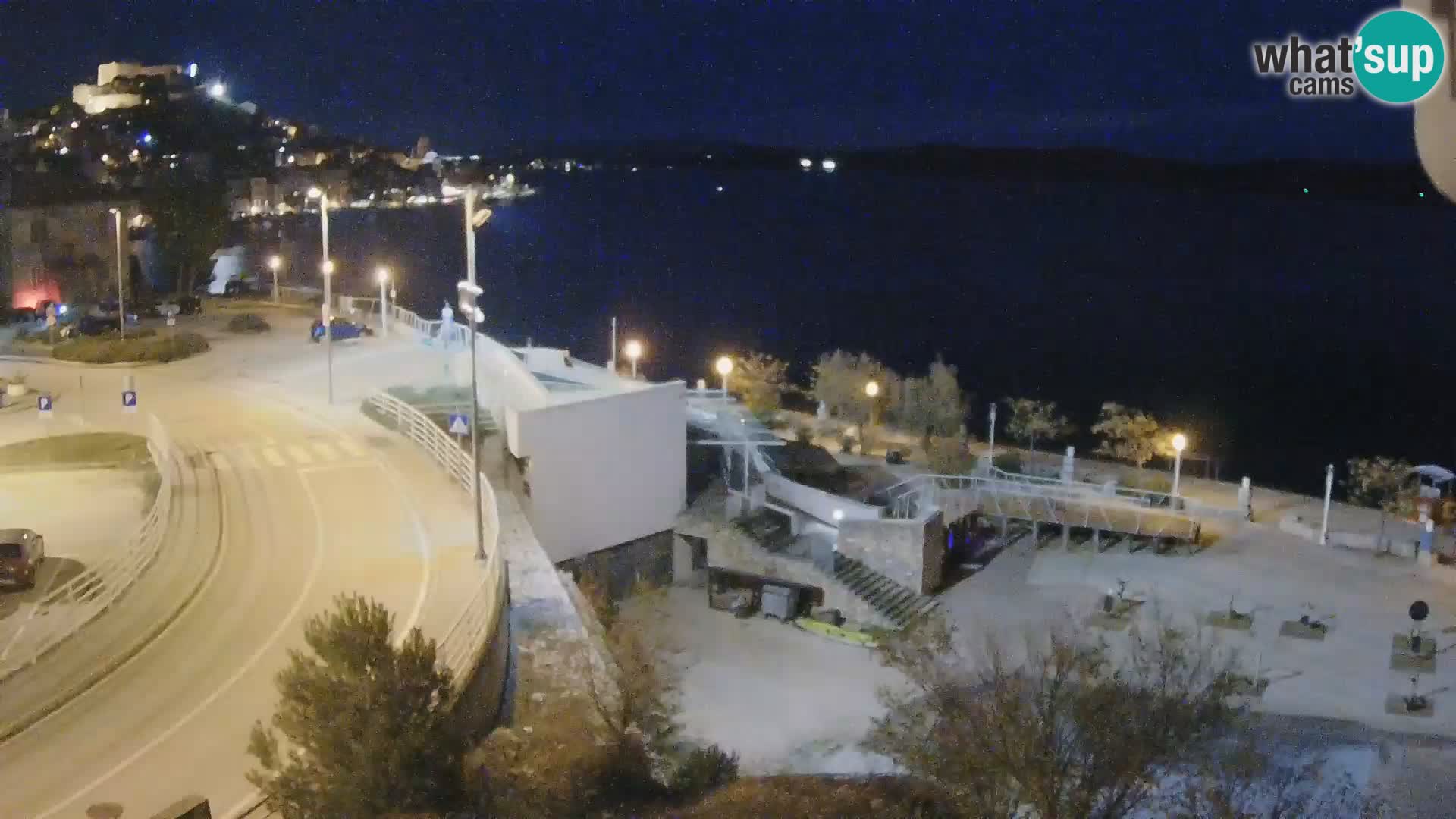 Šibenik webcam Beach Banj