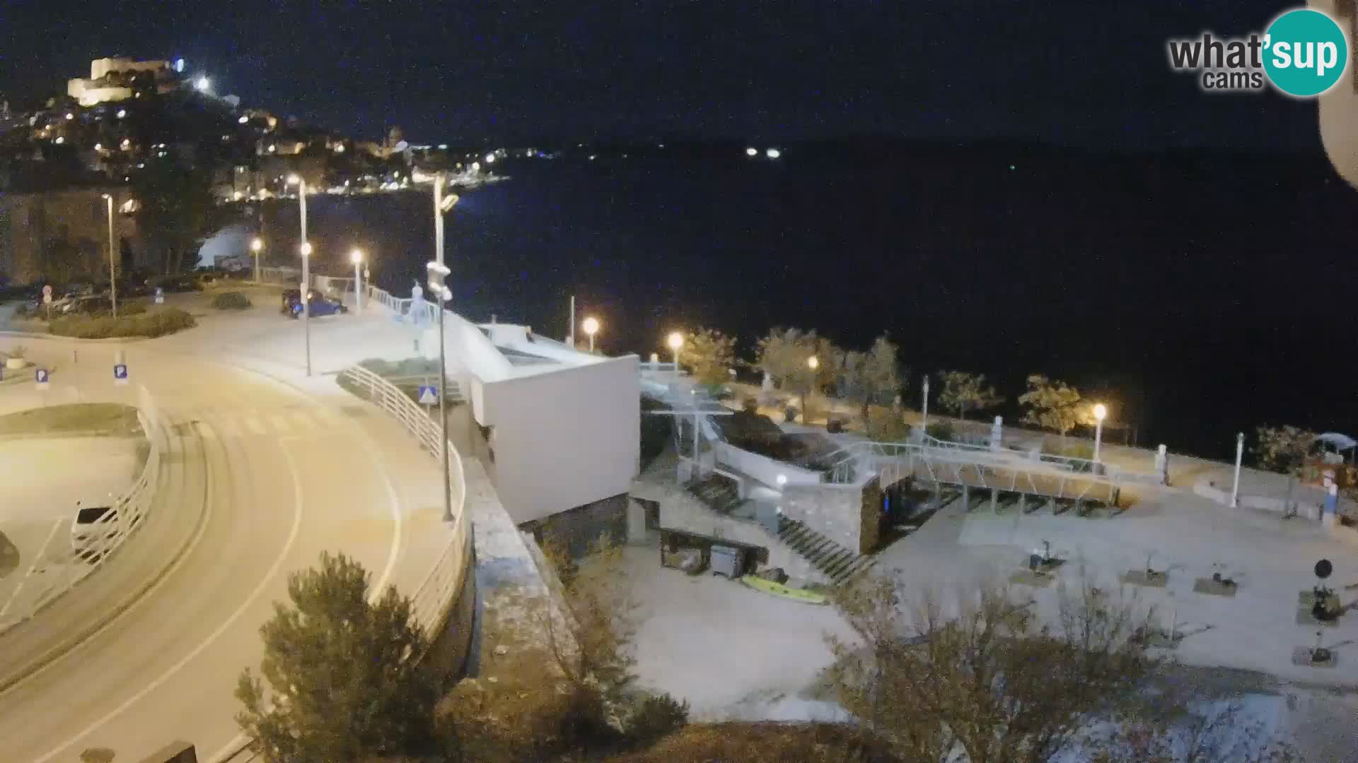 Livecam Sibenico spiaggia Banj