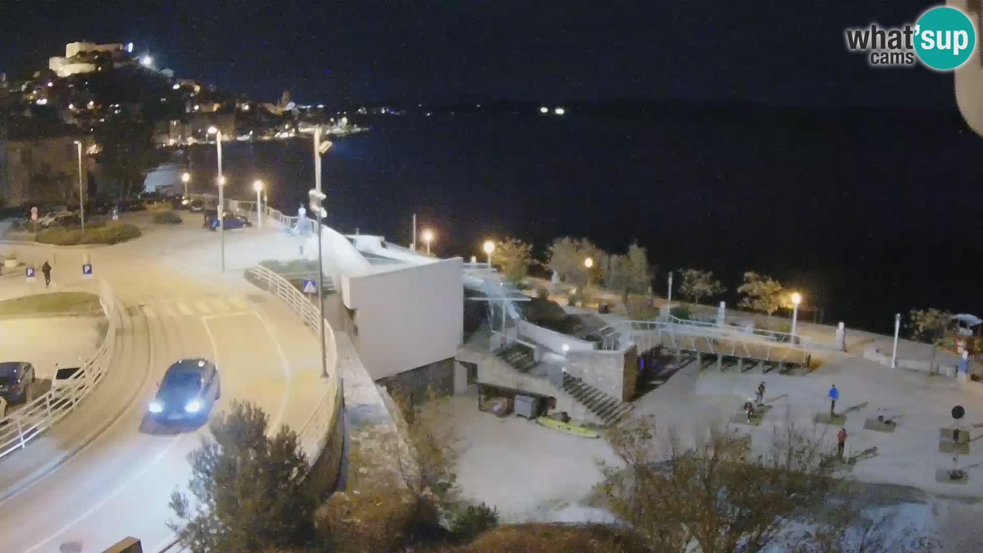 Webcam Šibenik Strand Banj