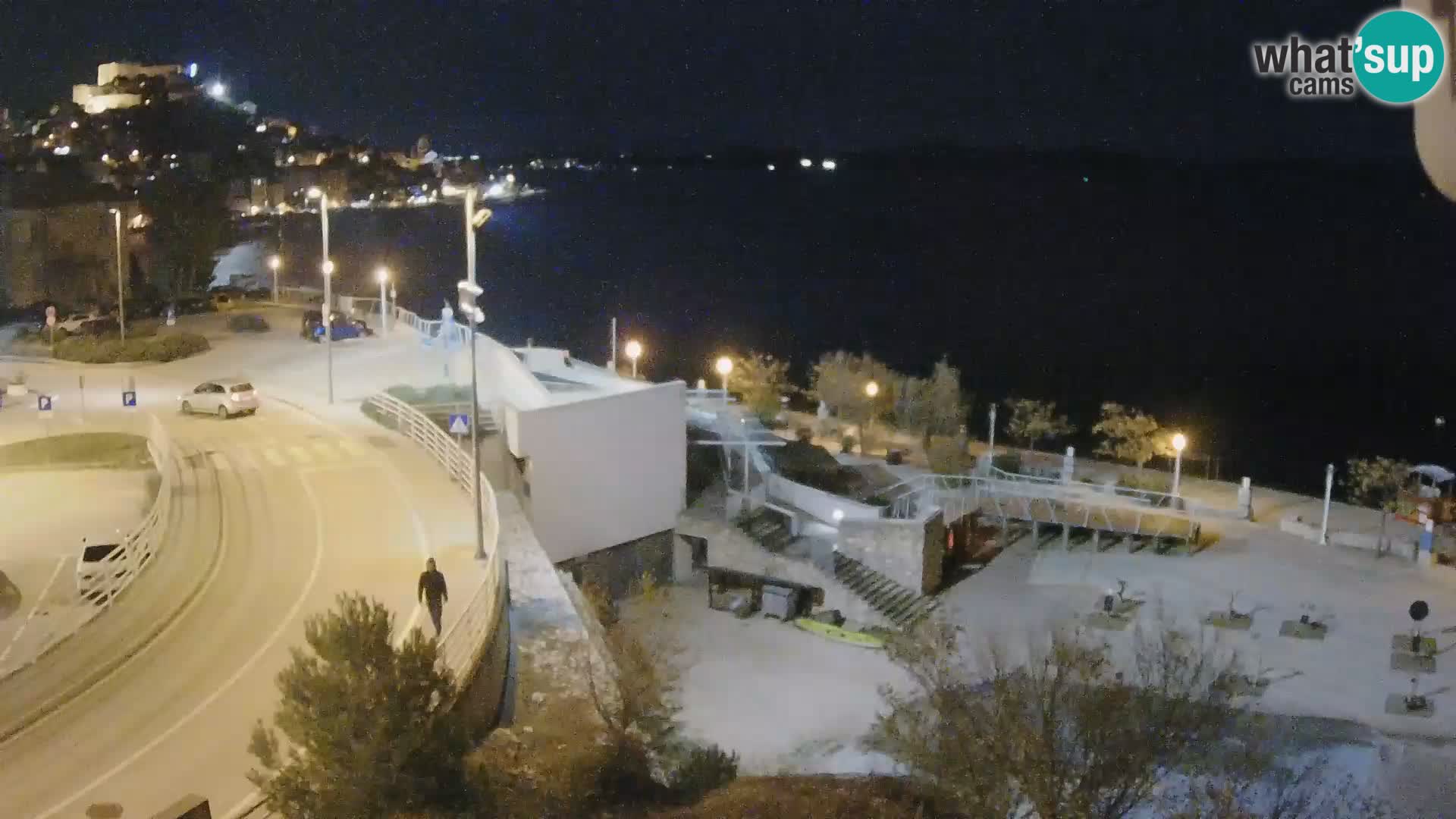 Šibenik webcam Beach Banj