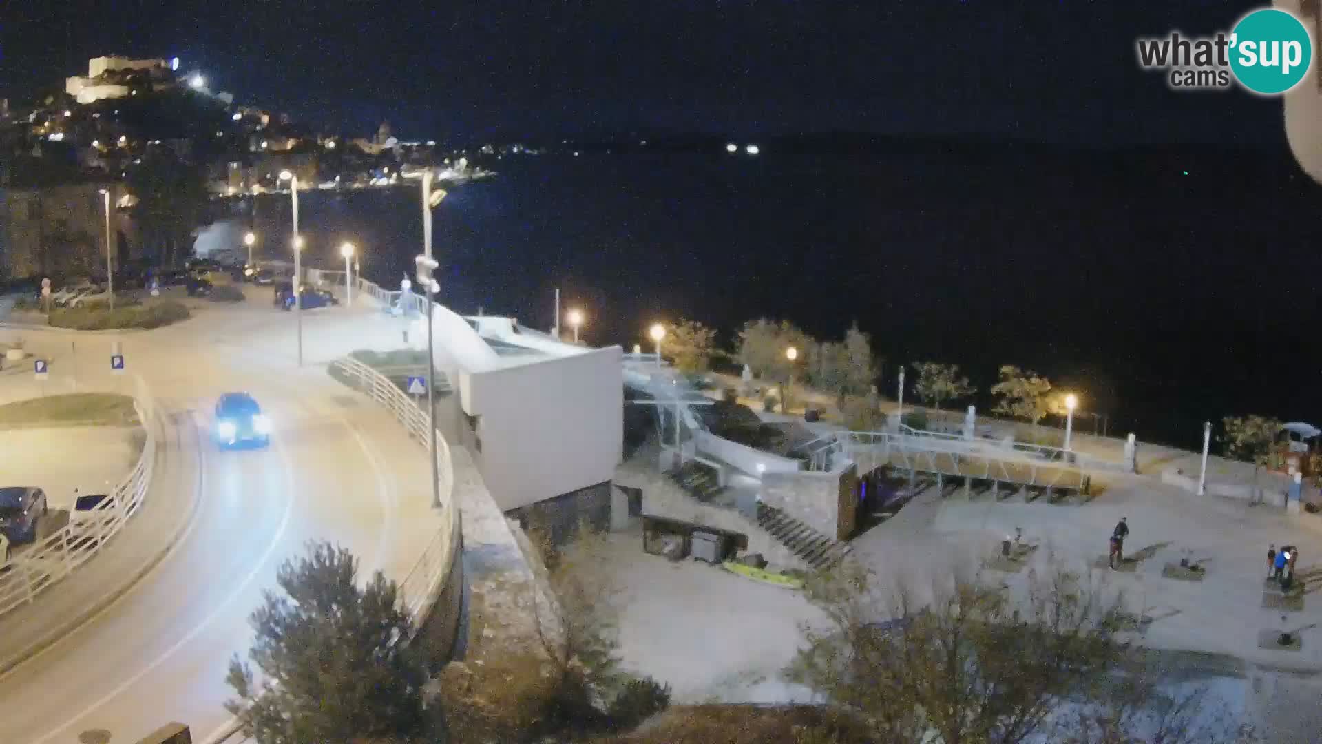 Šibenik webcam Beach Banj