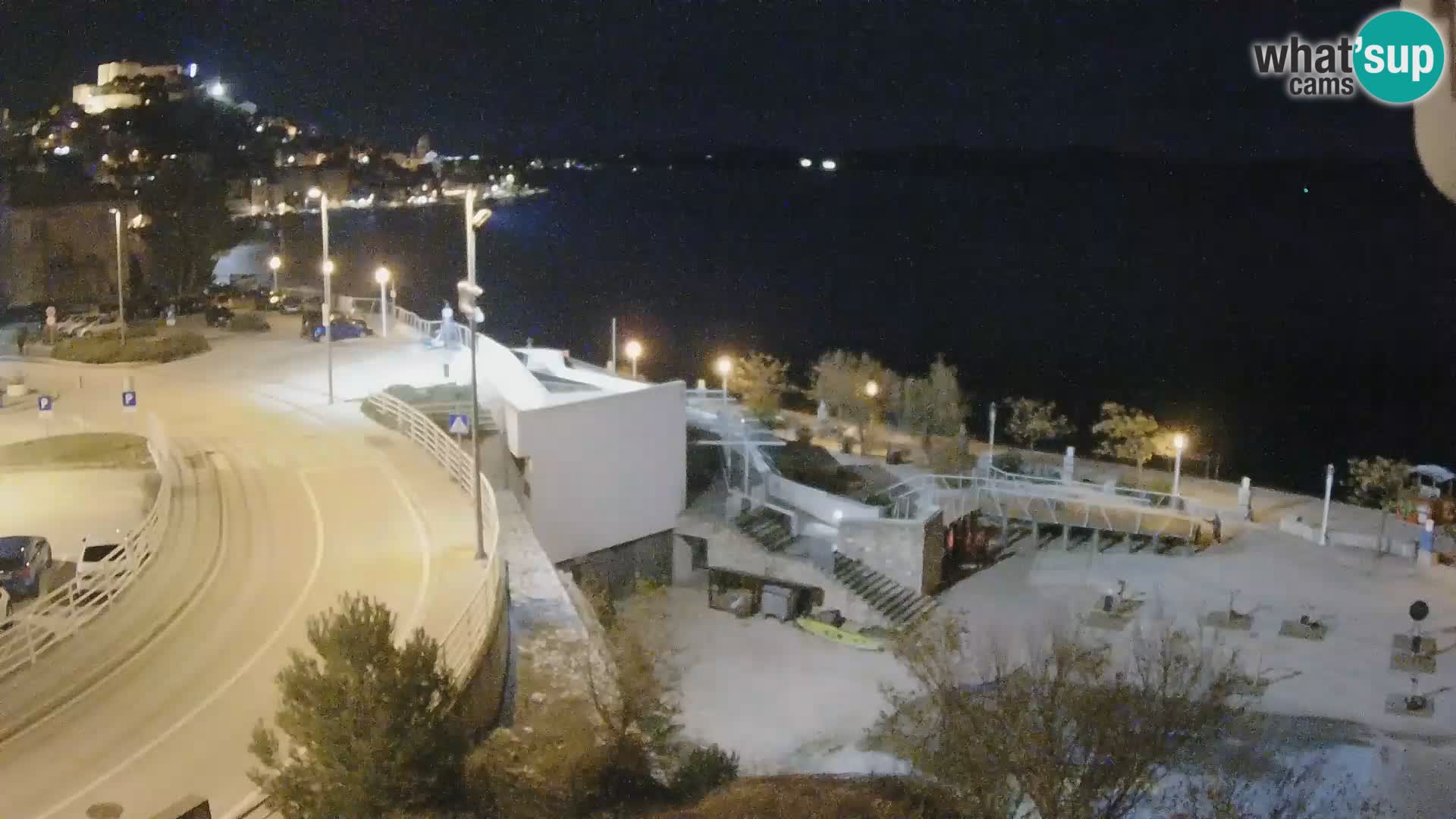 Kamera v živo Šibenik plaža Banj