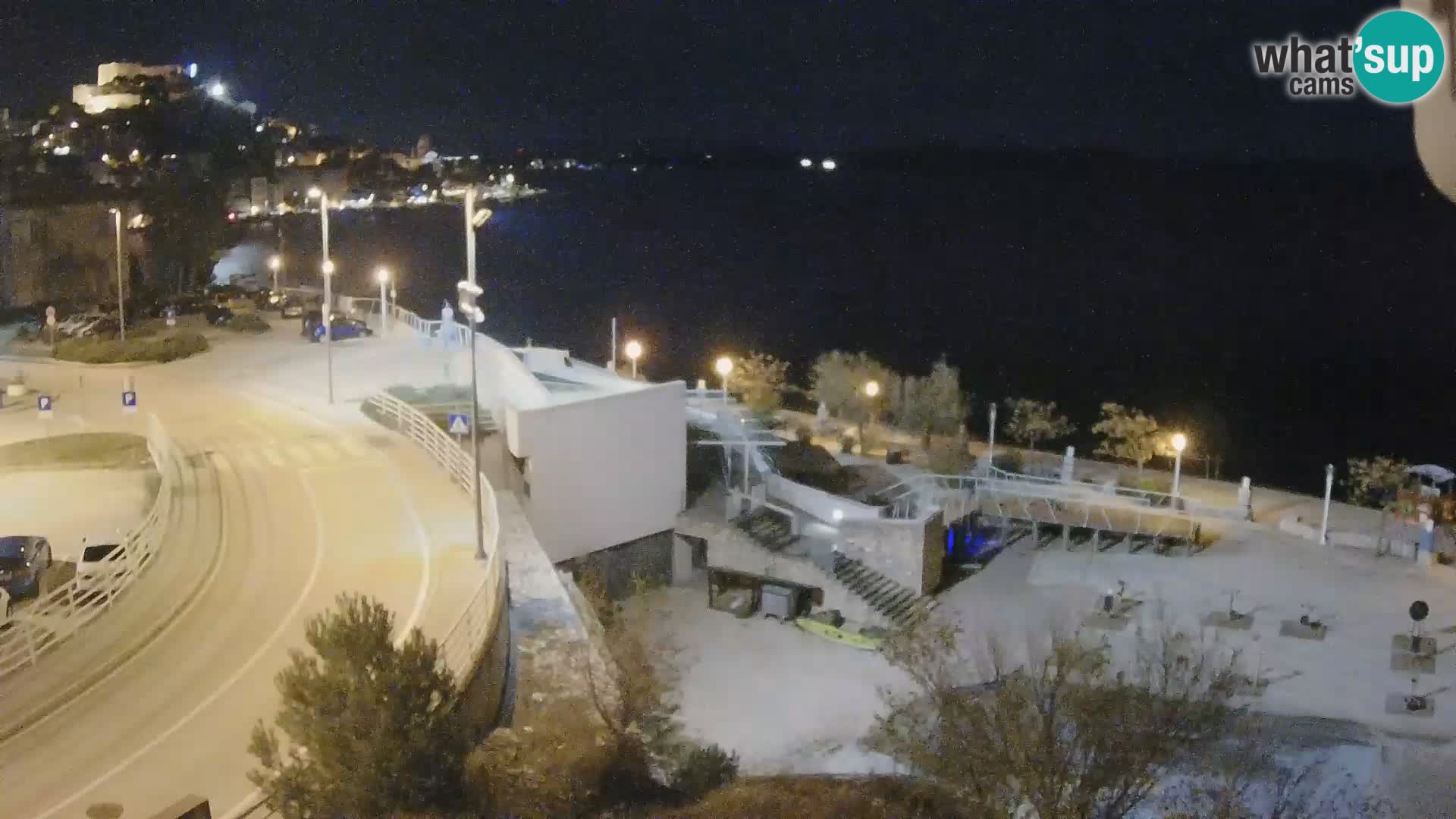 Šibenik webcam Beach Banj