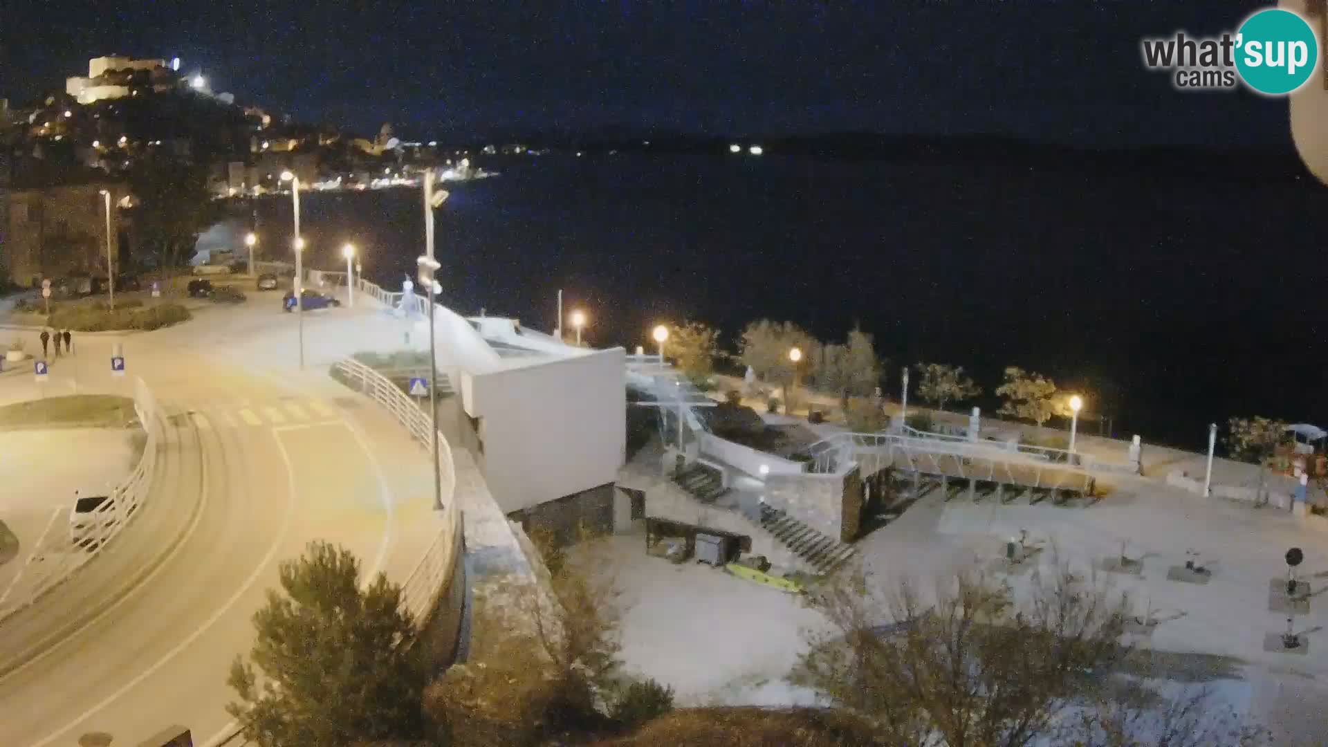 Šibenik webcam Beach Banj