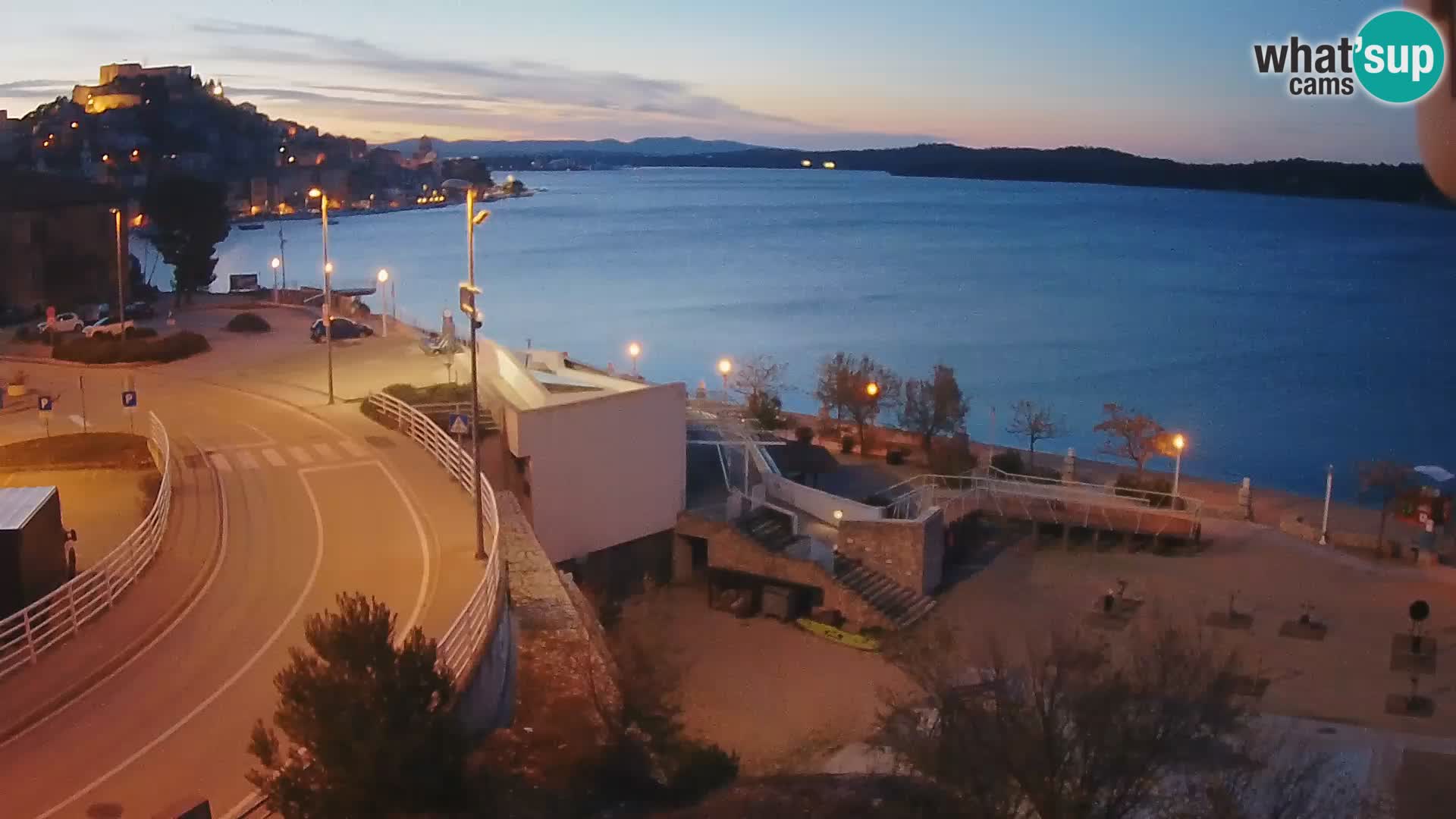 Šibenik webcam Beach Banj