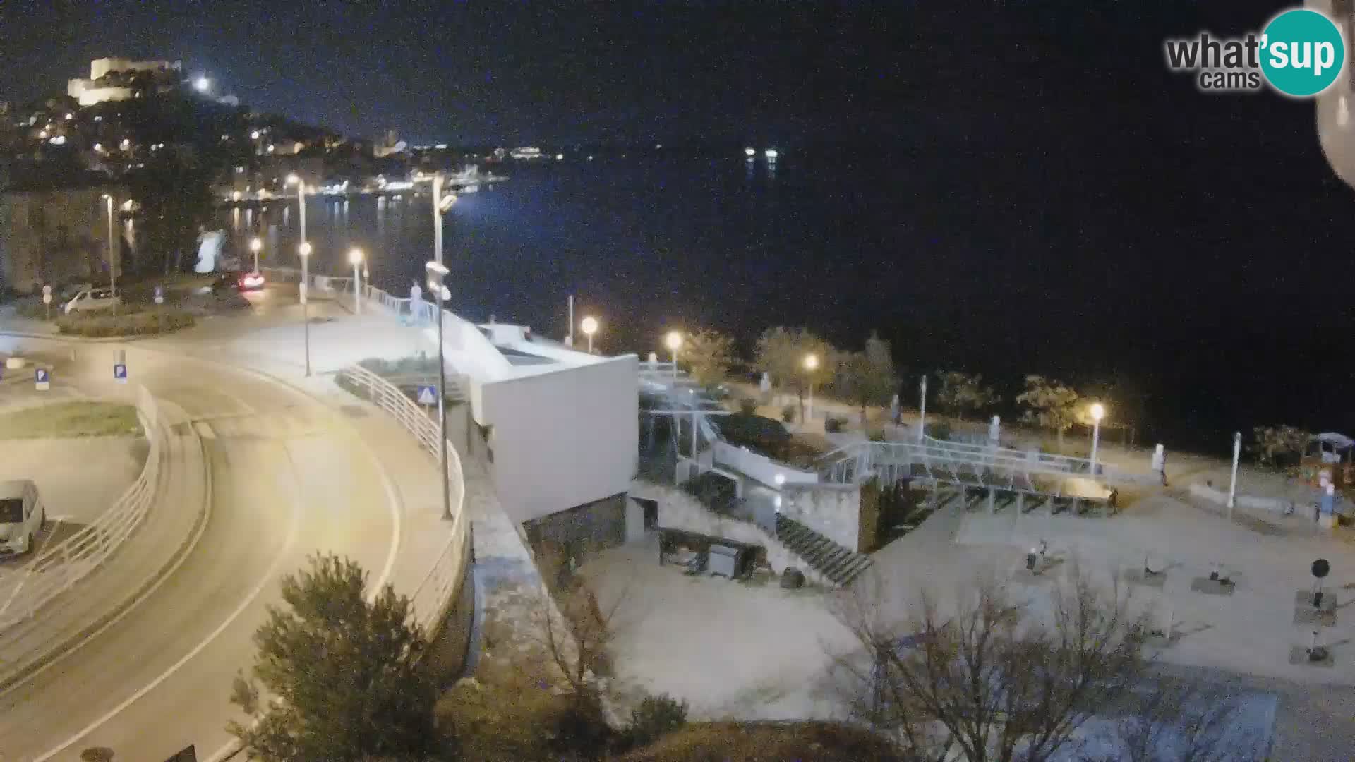 Šibenik webcam Beach Banj