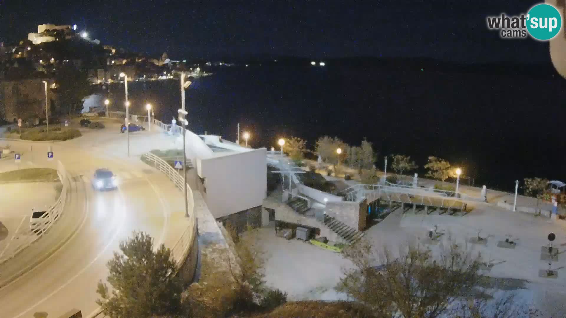 Šibenik webcam Beach Banj