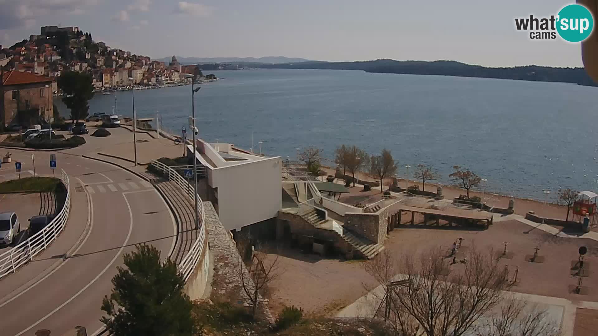 Šibenik webcam Beach Banj