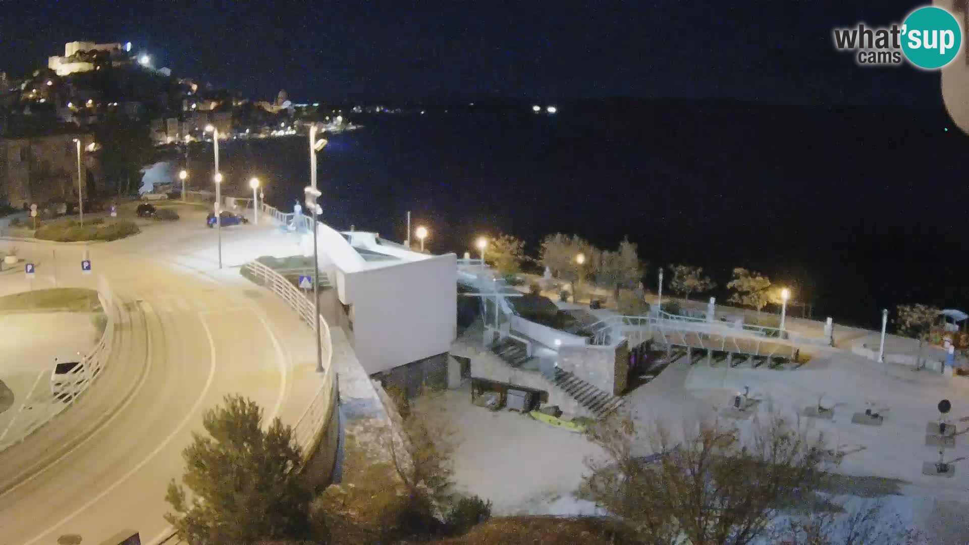 Livecam Sibenico spiaggia Banj