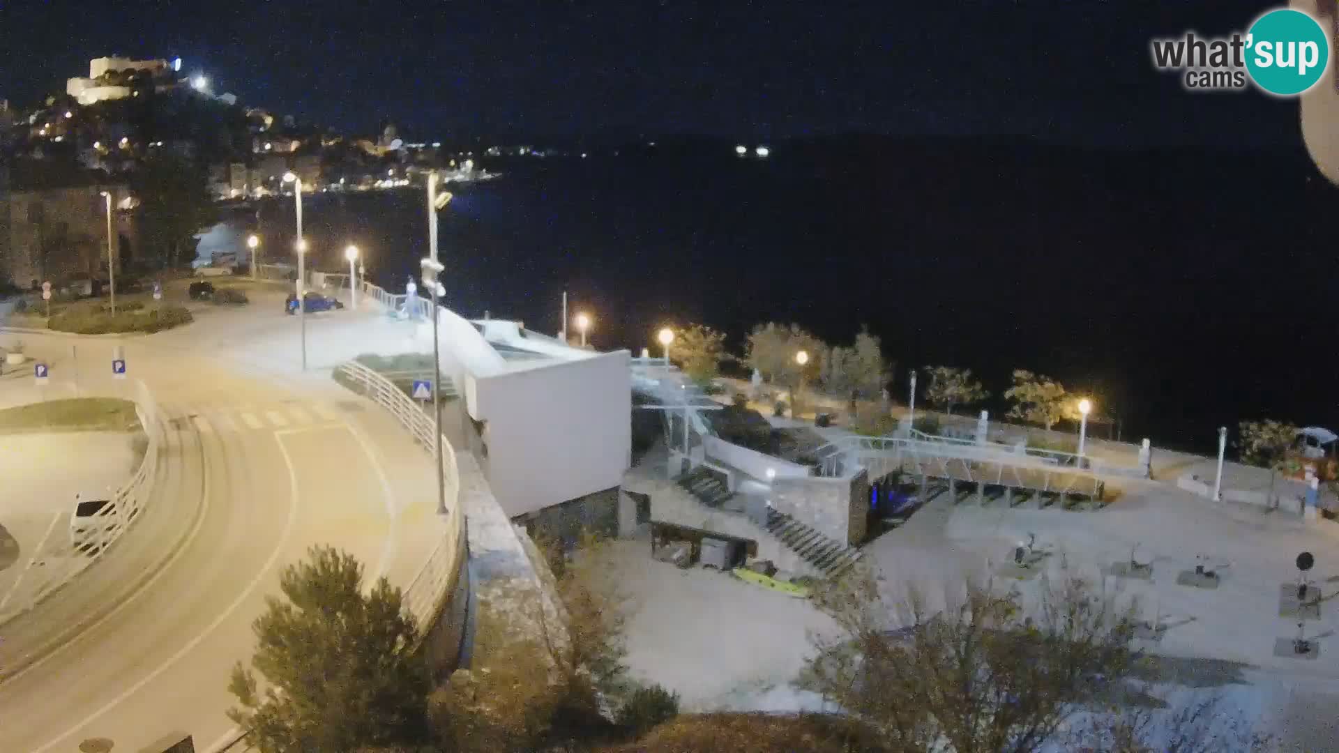 Šibenik webcam Beach Banj