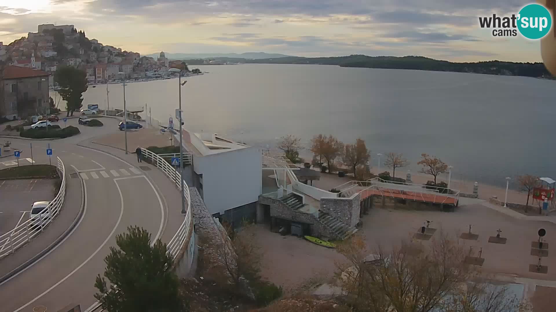 Livecam Sibenico spiaggia Banj