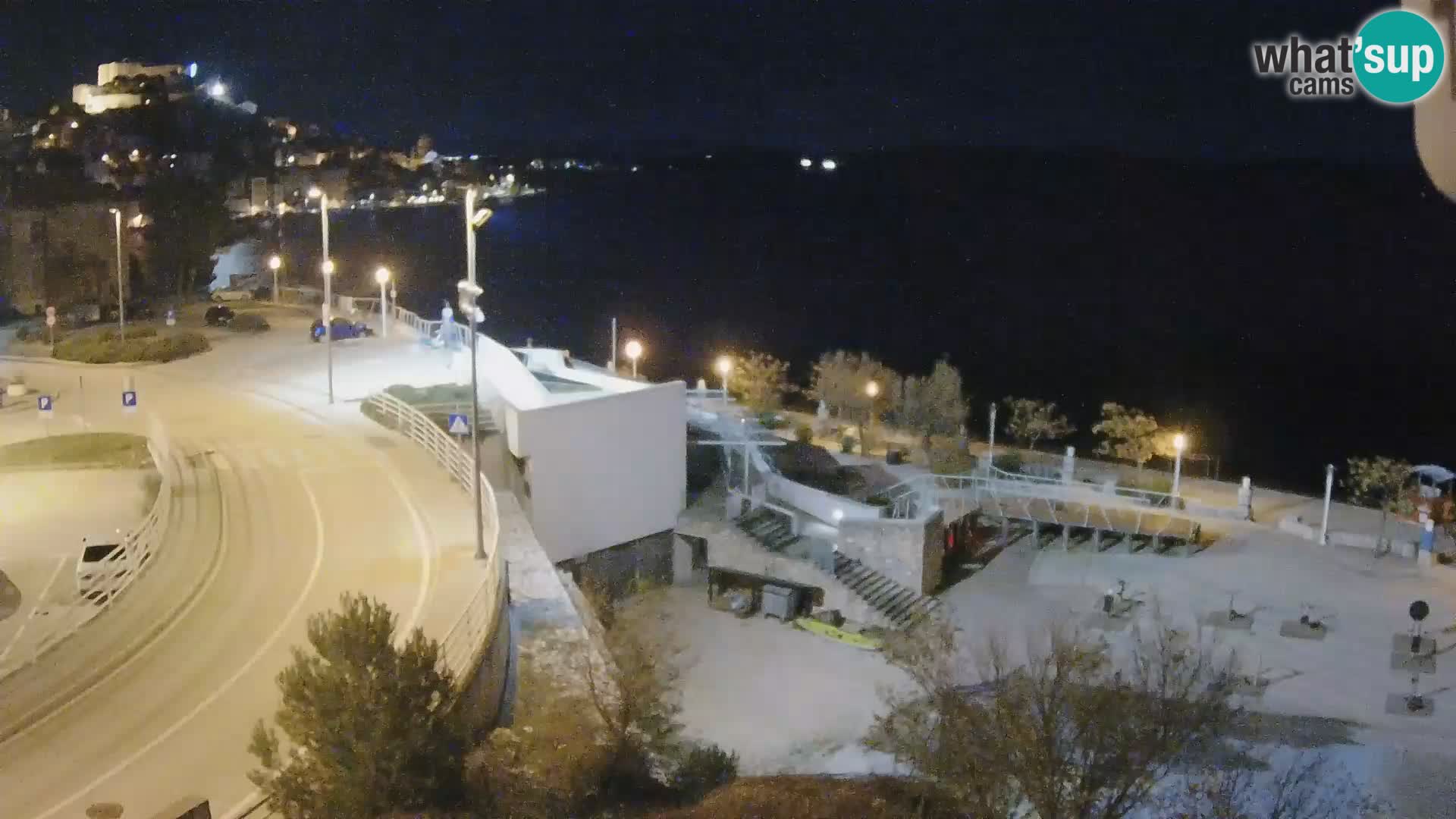 Kamera v živo Šibenik plaža Banj