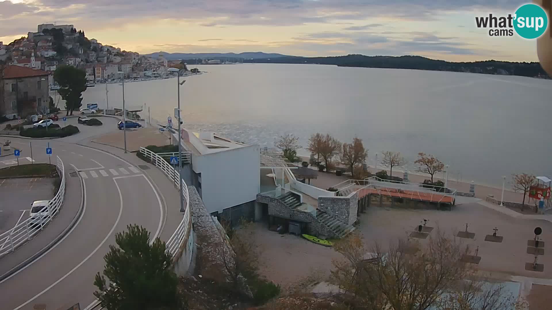 Web kamera Šibenik plaža Banj