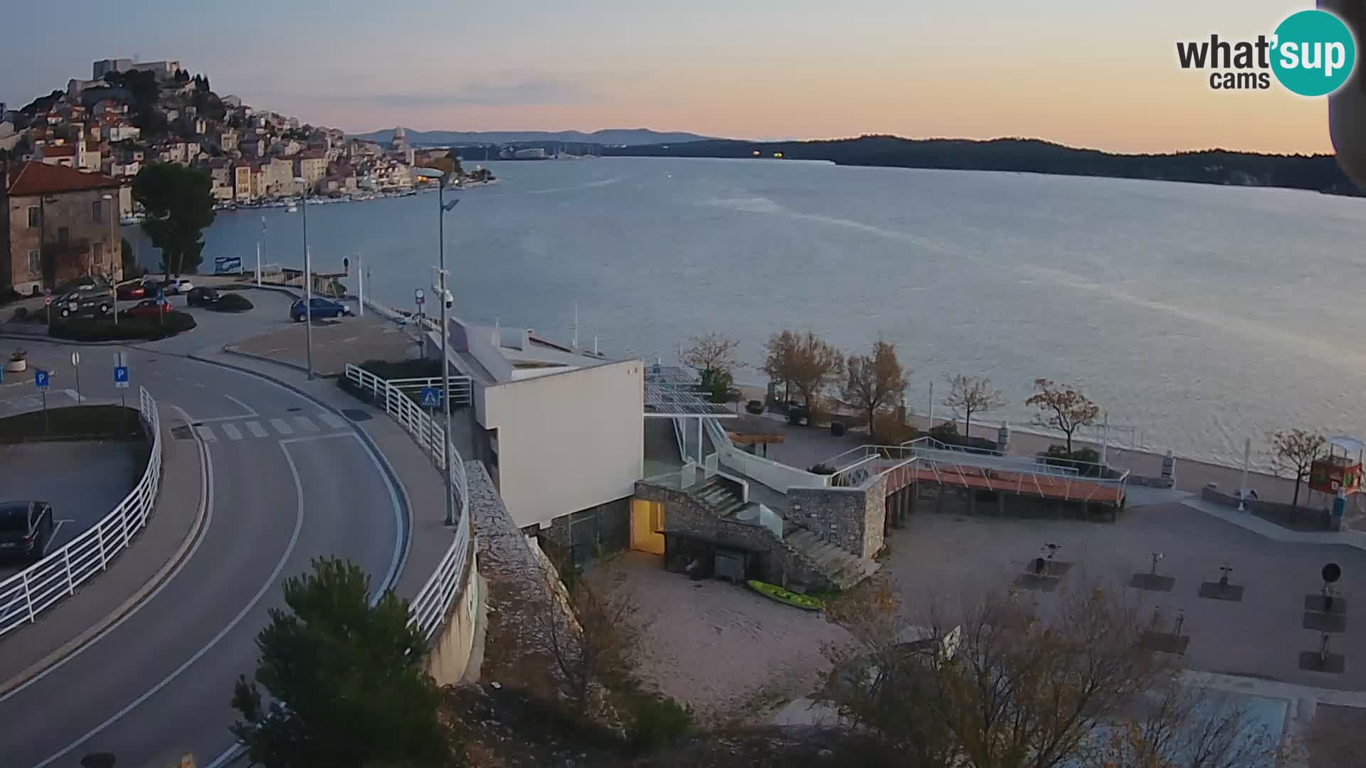 Web kamera Šibenik plaža Banj