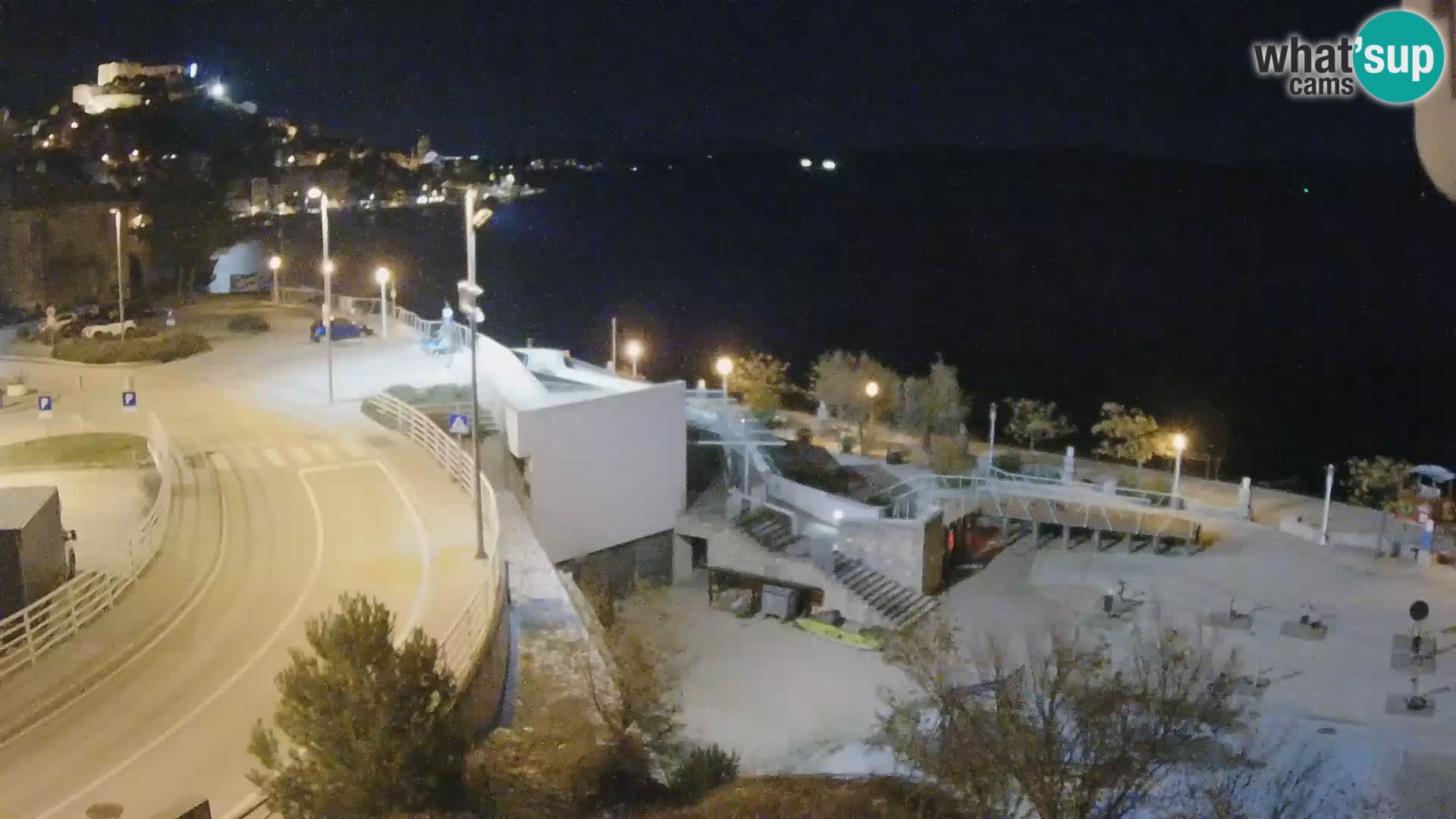 Web kamera Šibenik plaža Banj