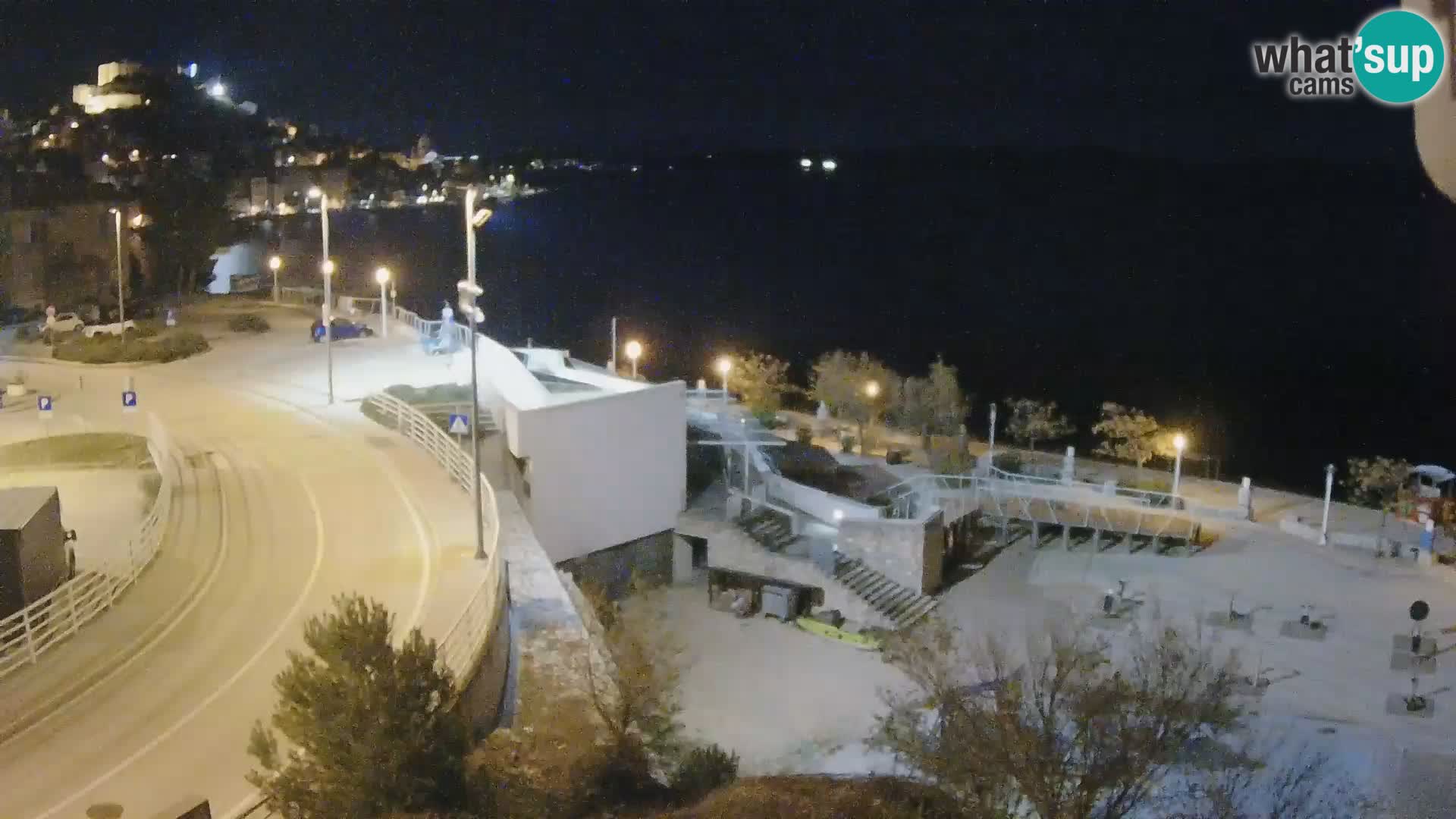 Livecam Sibenico spiaggia Banj