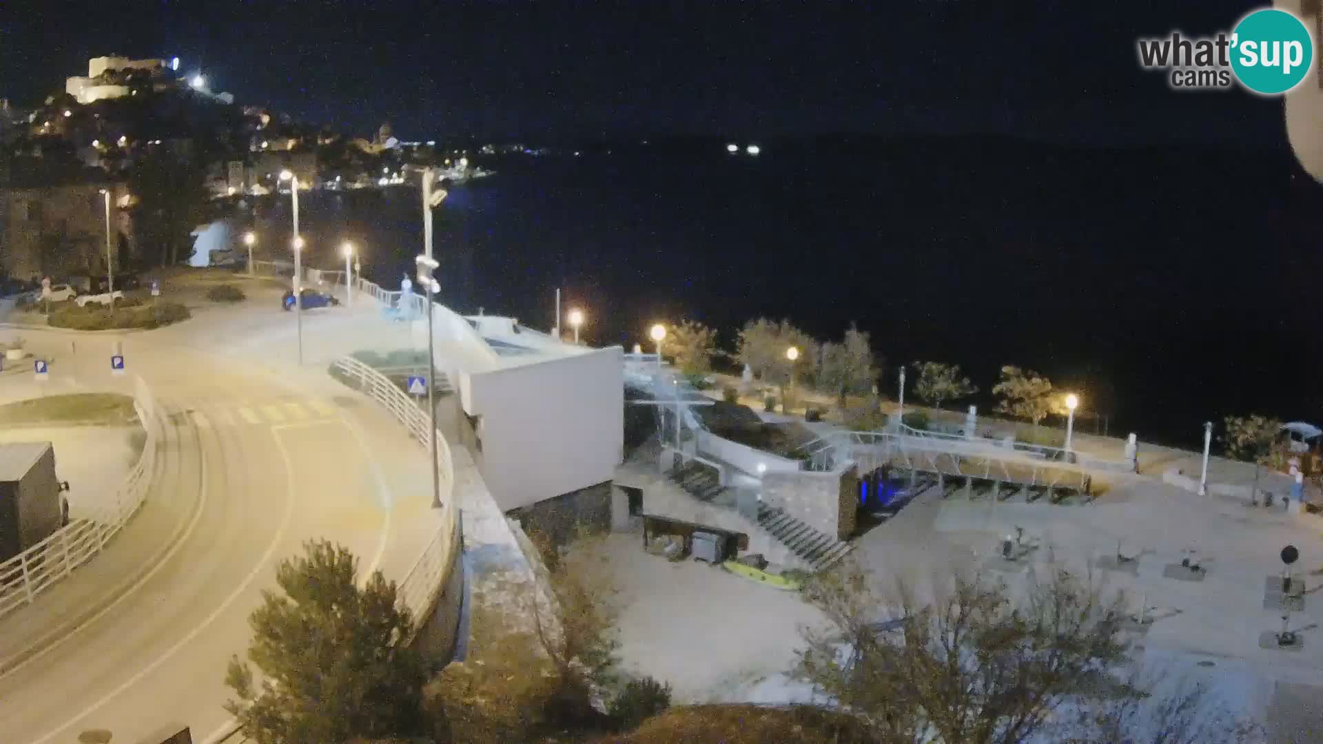 Live Cam Šibenik plage Banj