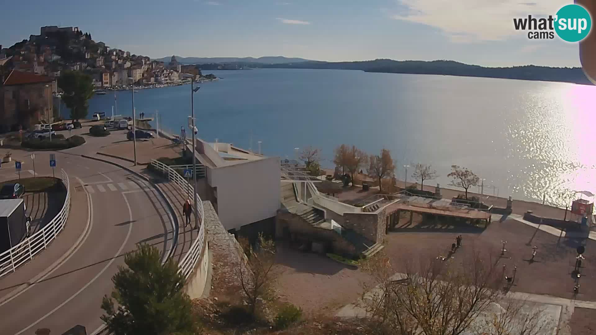 Šibenik webcam Beach Banj