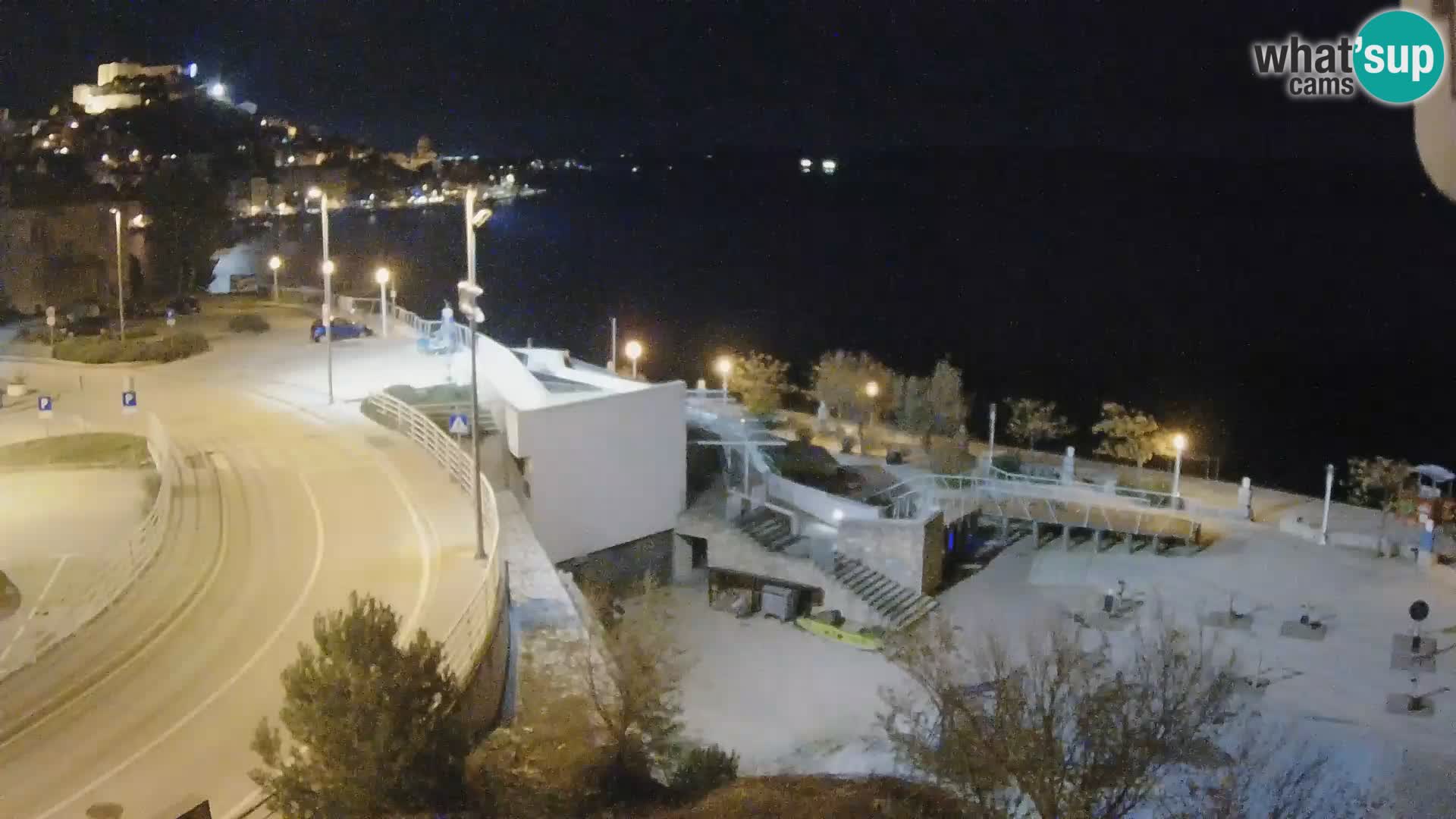 Šibenik webcam Beach Banj