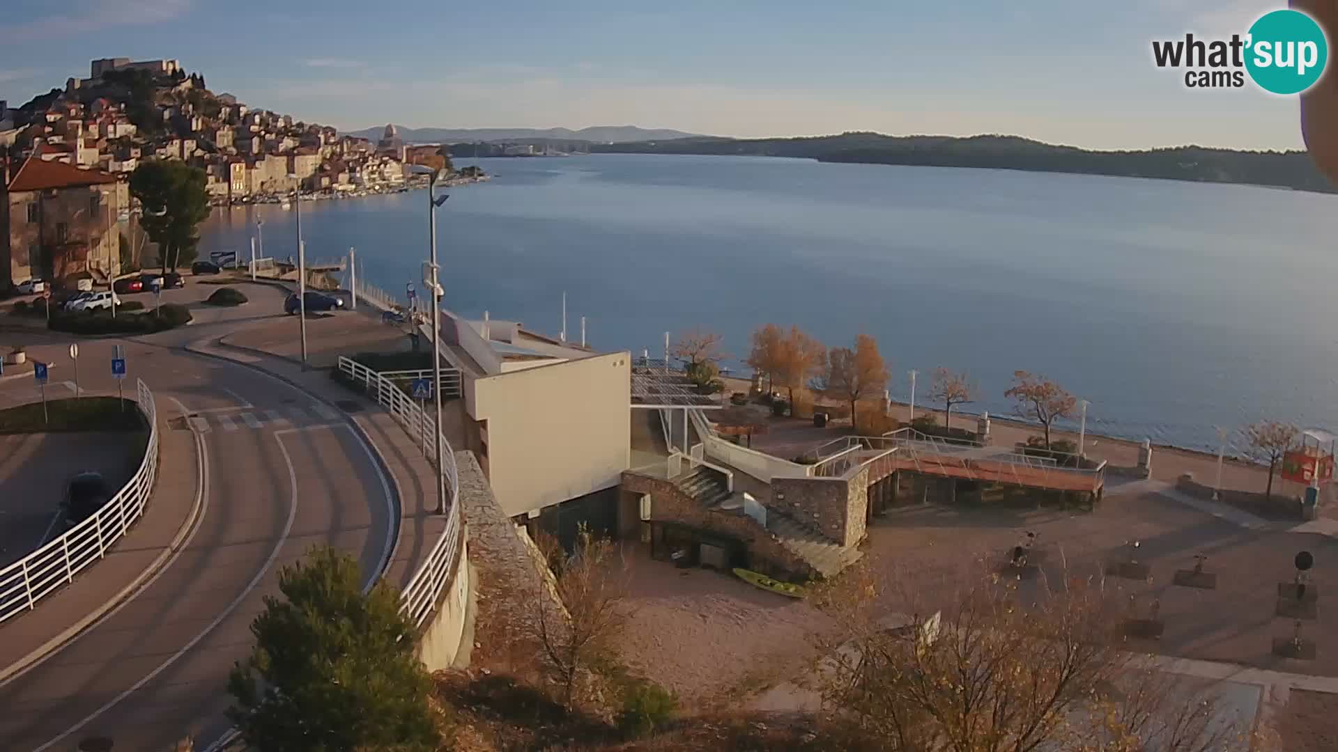Šibenik webcam Beach Banj