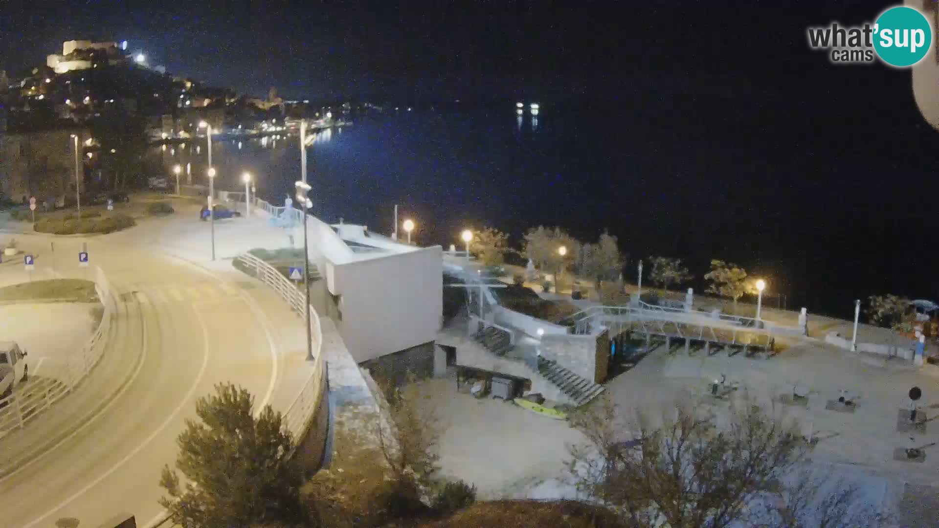 Web kamera Šibenik plaža Banj
