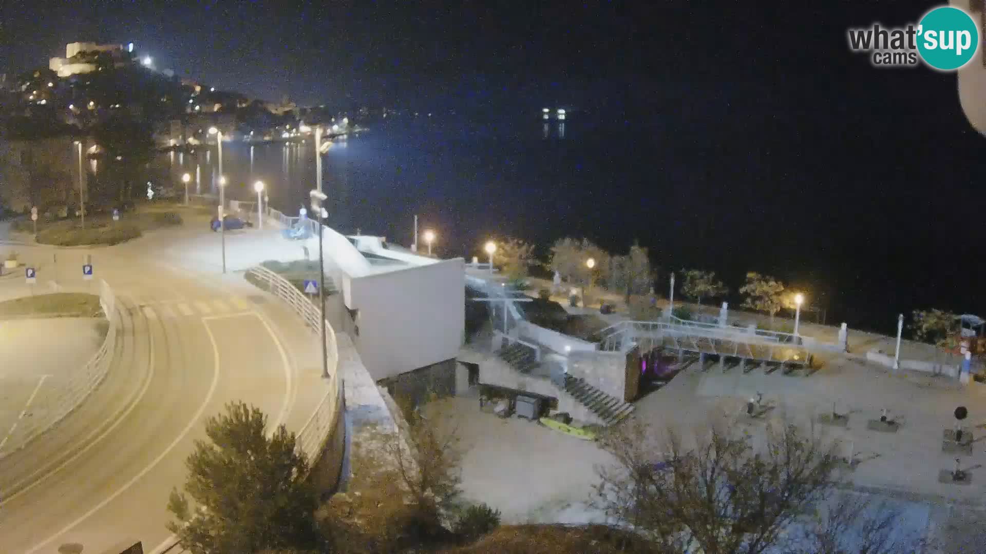 Kamera v živo Šibenik plaža Banj