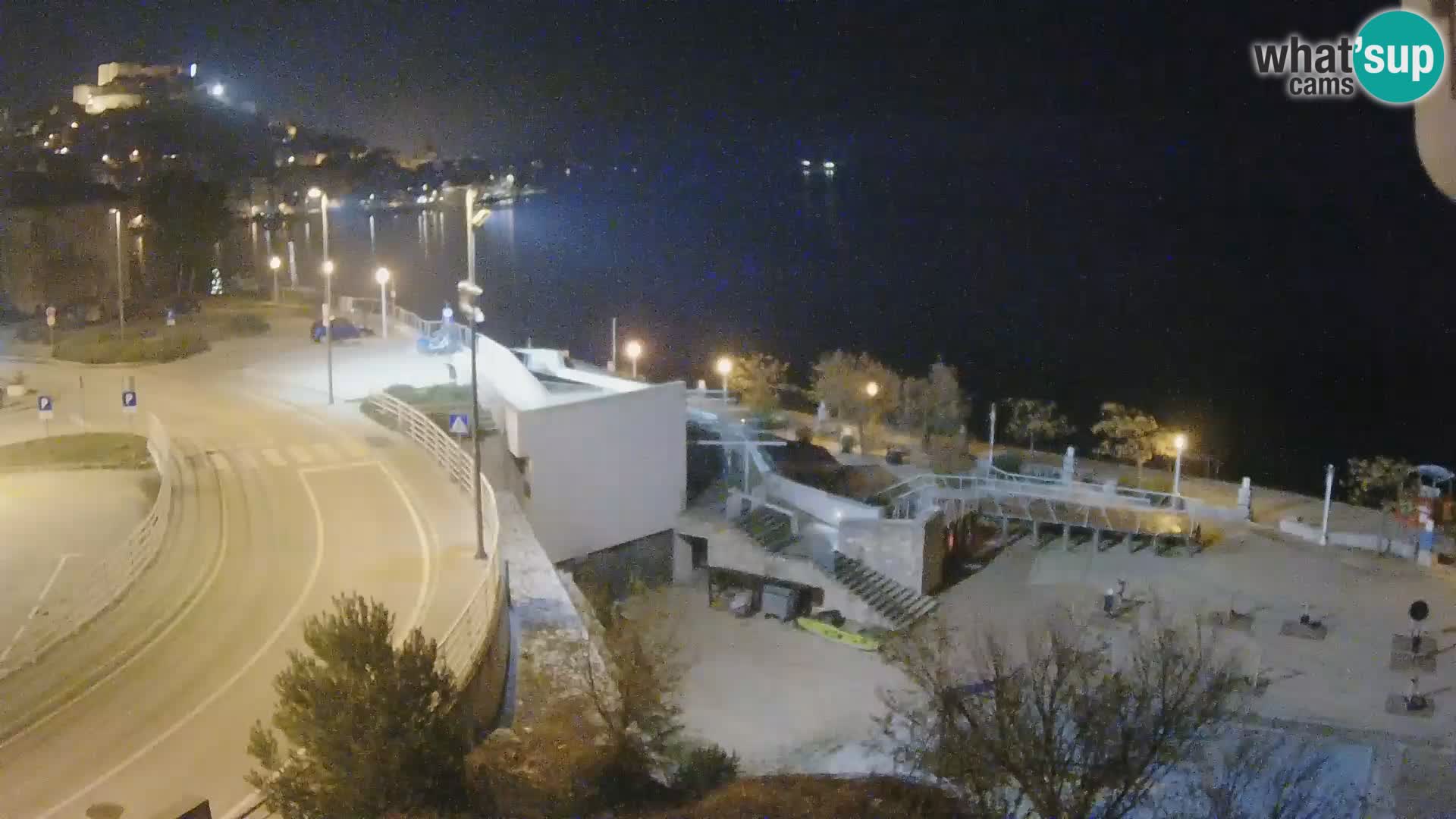 Livecam Sibenico spiaggia Banj