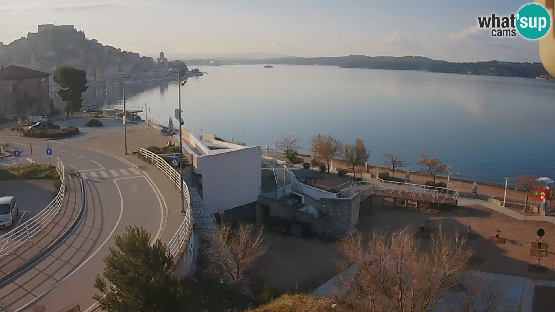 Šibenik webcam Beach Banj