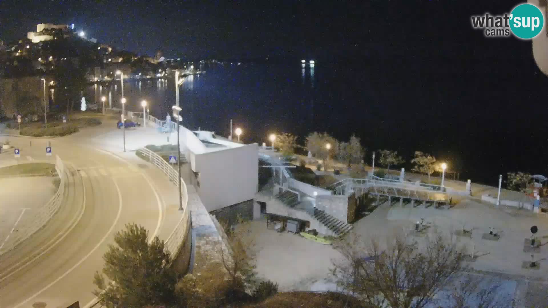 Live Cam Šibenik plage Banj