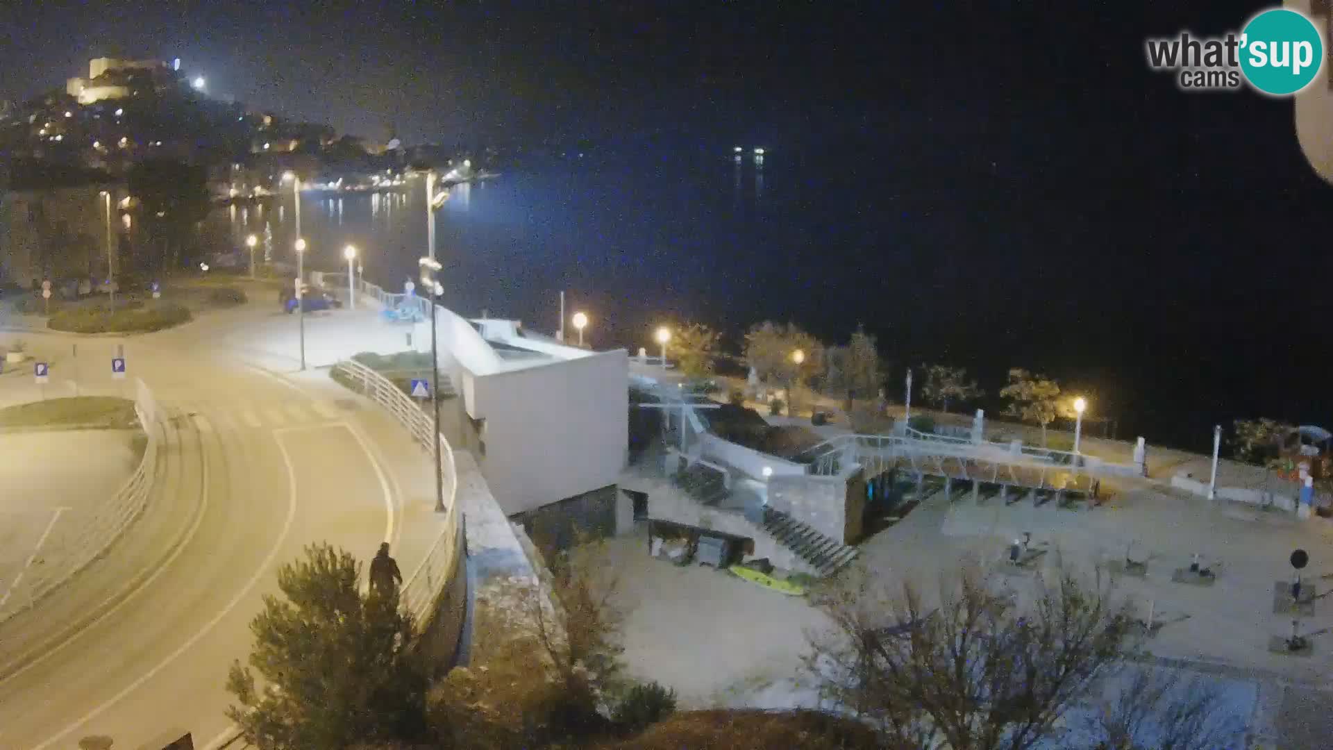 Live Cam Šibenik plage Banj