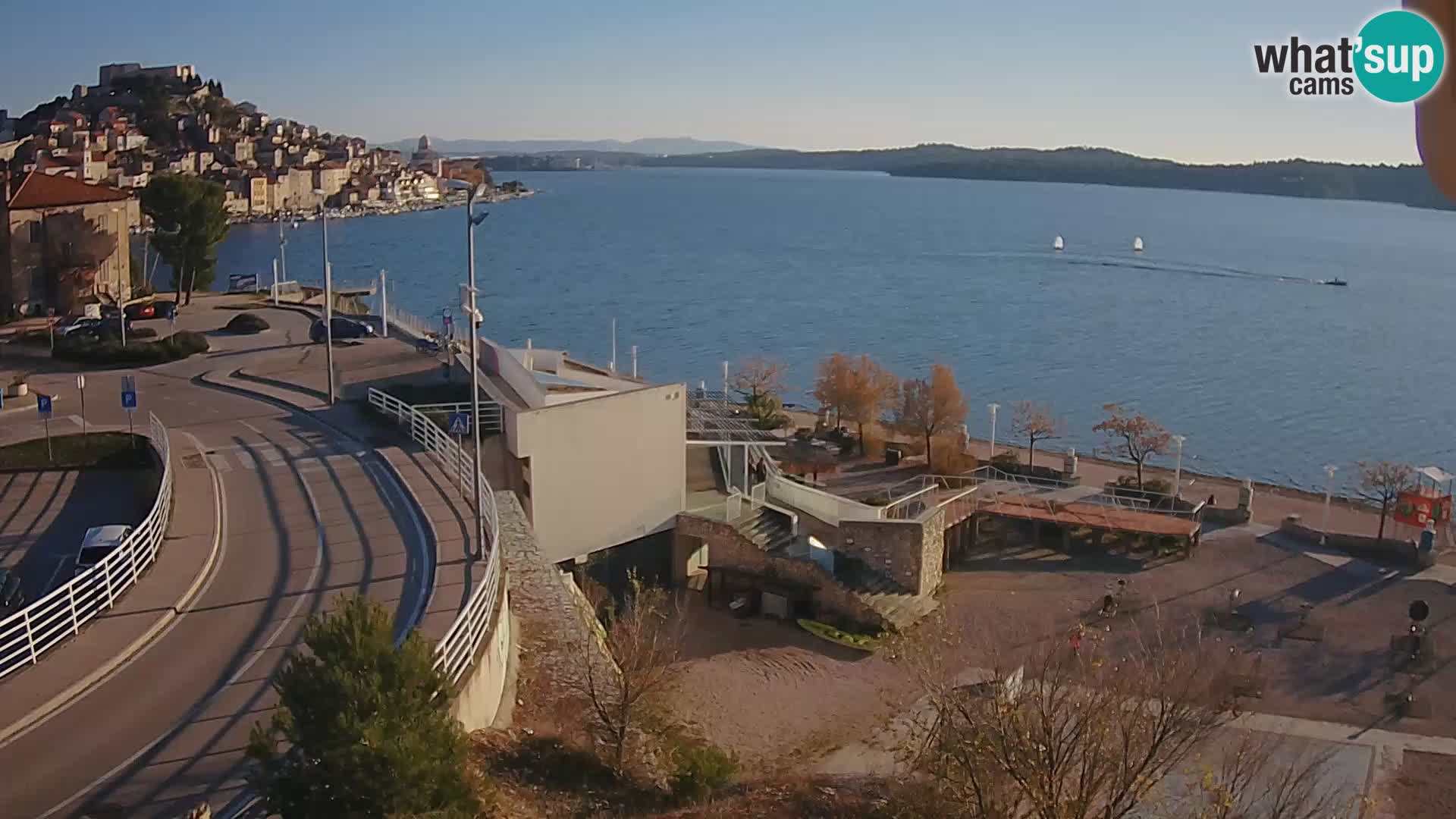 Web kamera Šibenik plaža Banj