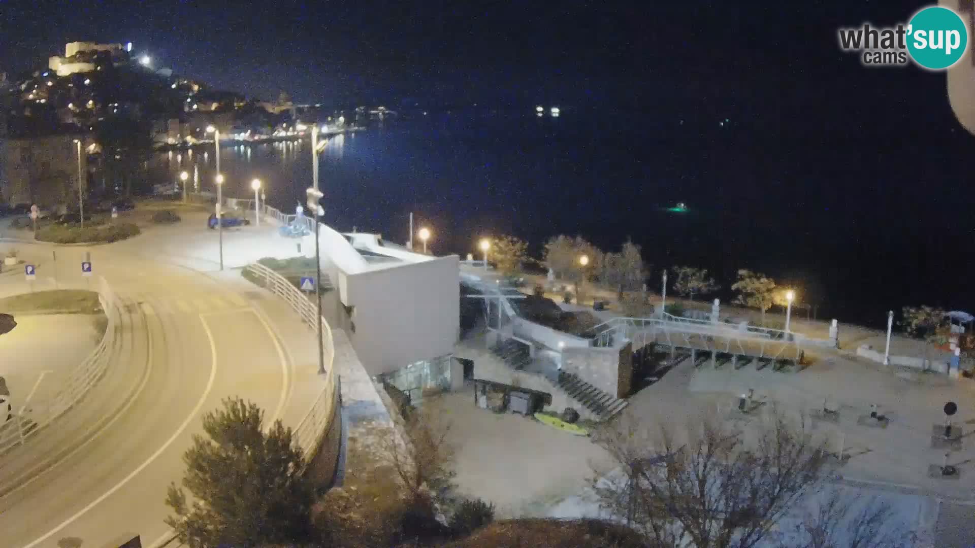 Web kamera Šibenik plaža Banj