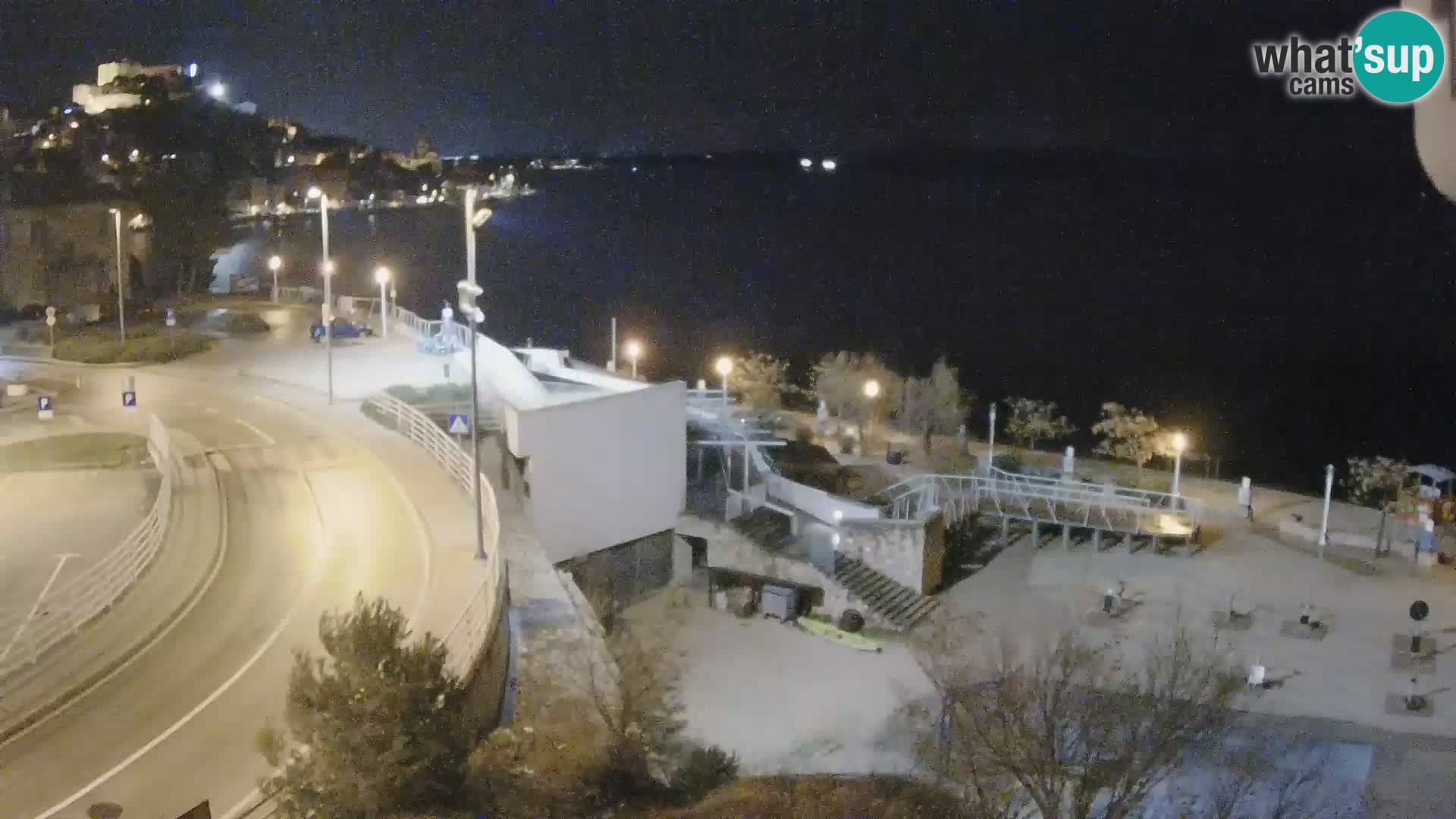 Livecam Sibenico spiaggia Banj