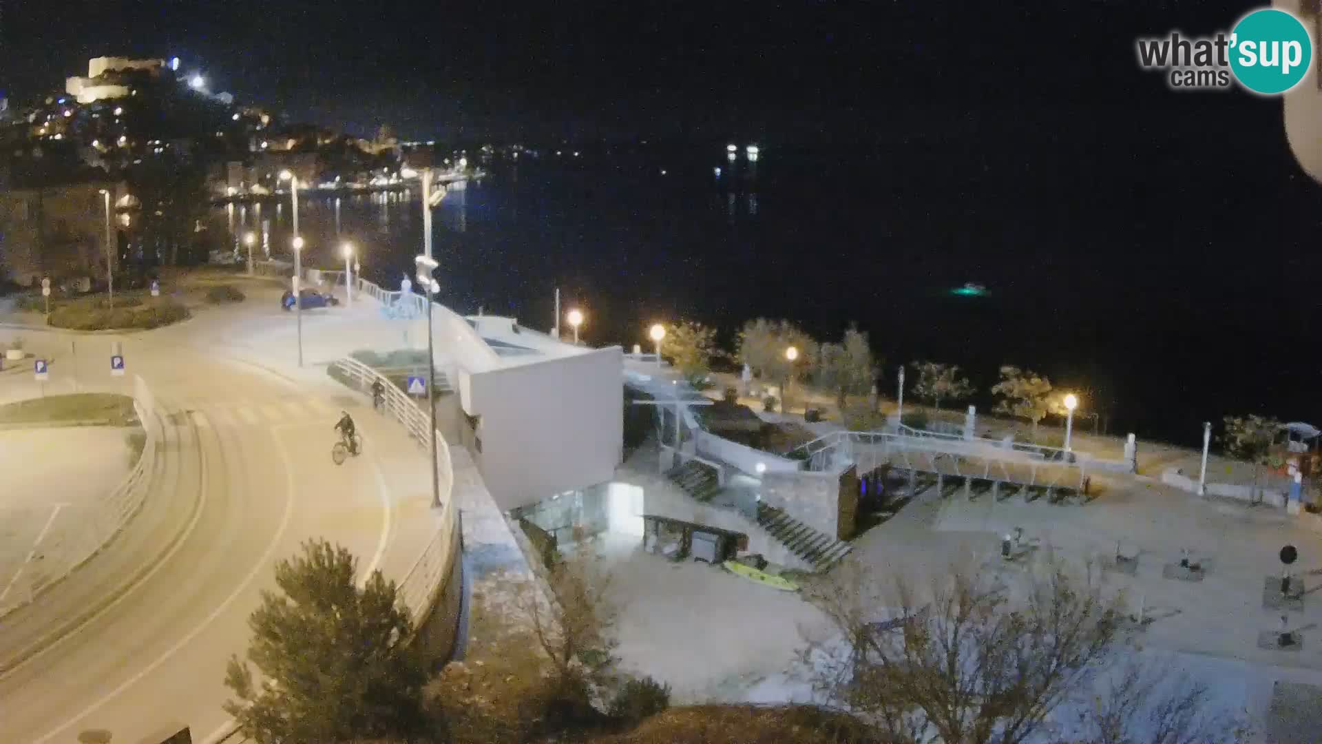 Livecam Sibenico spiaggia Banj