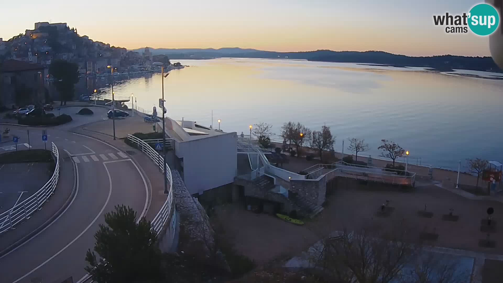 Šibenik webcam Beach Banj