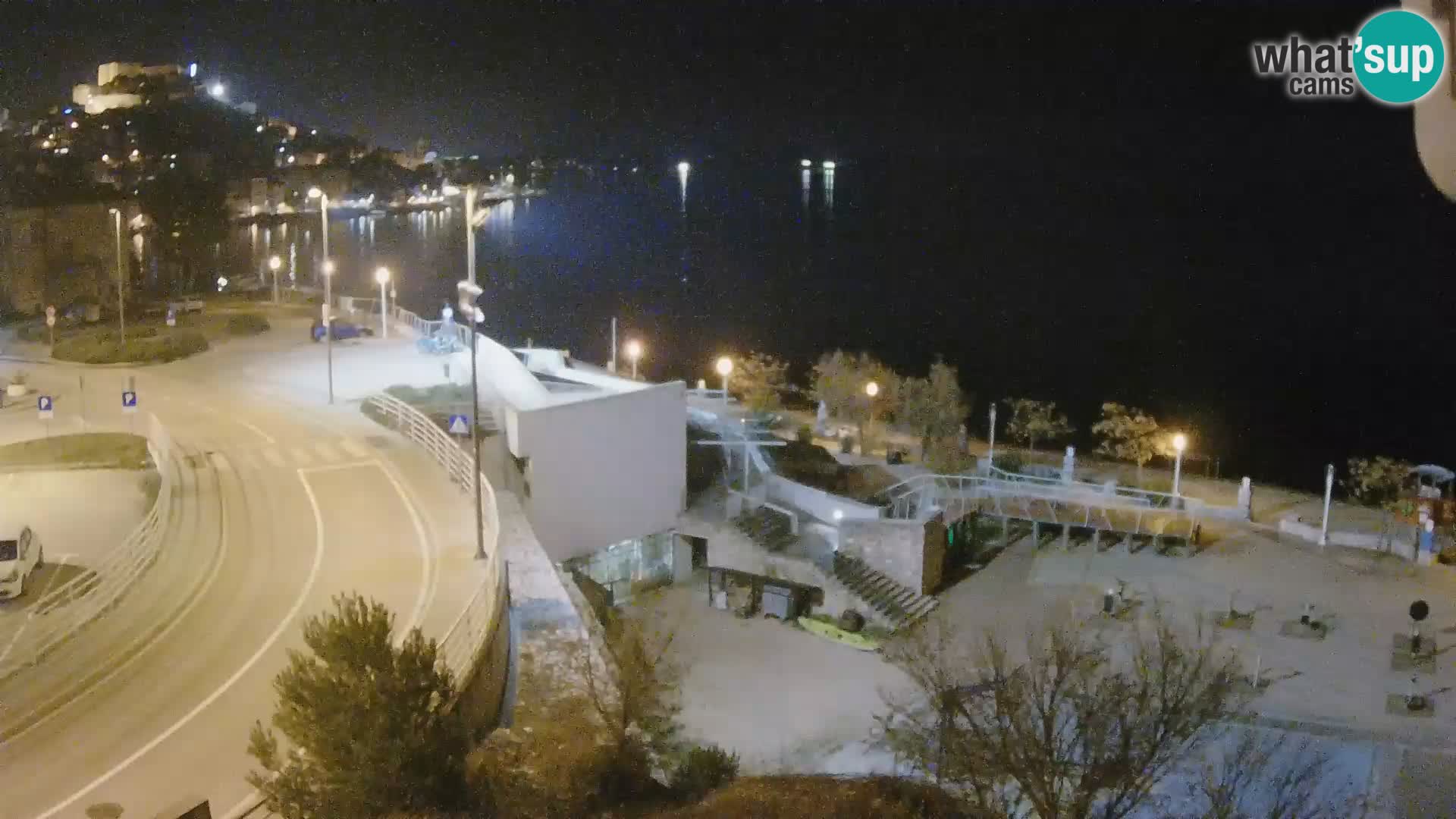 Šibenik webcam Beach Banj