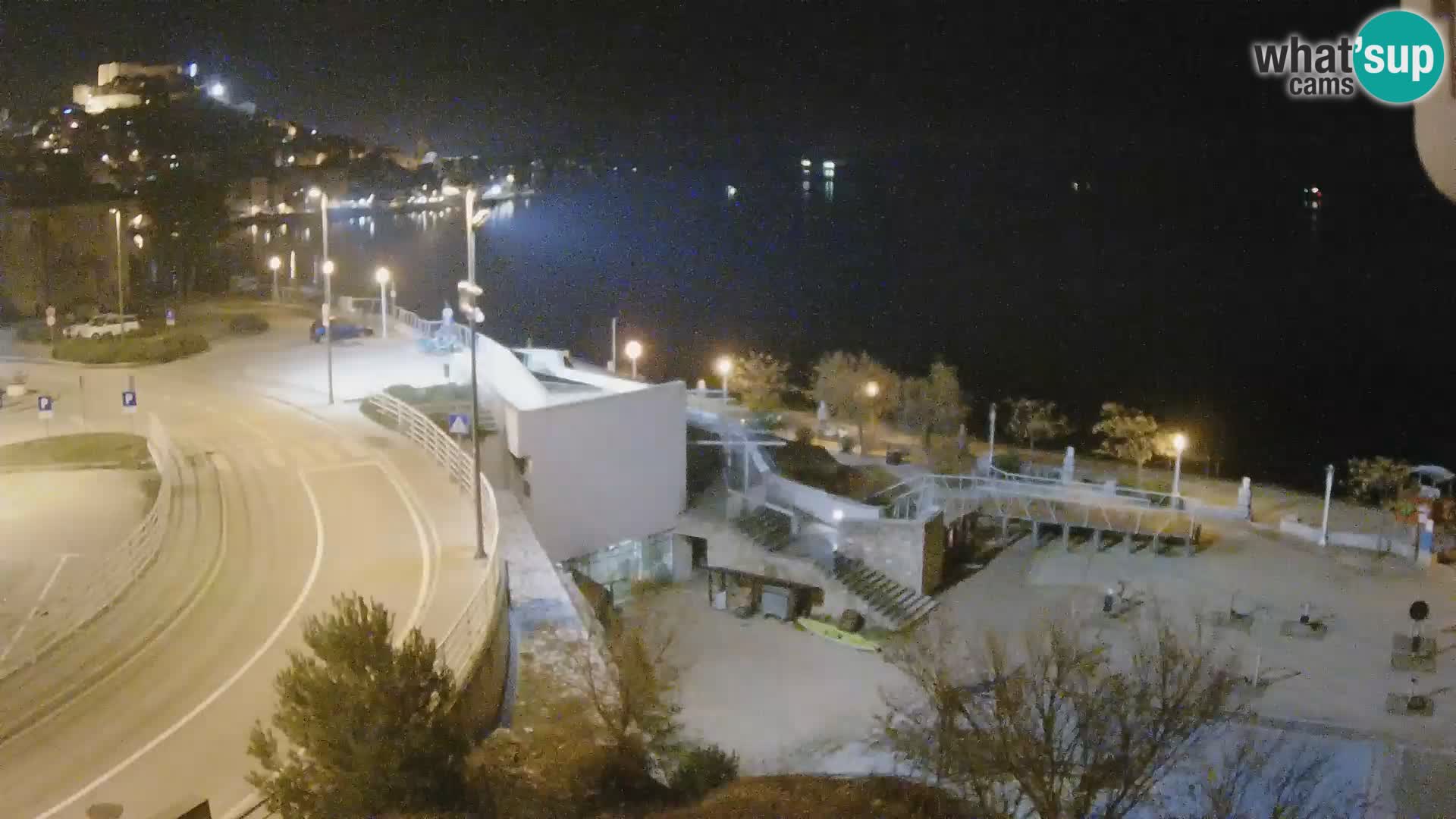 Livecam Sibenico spiaggia Banj