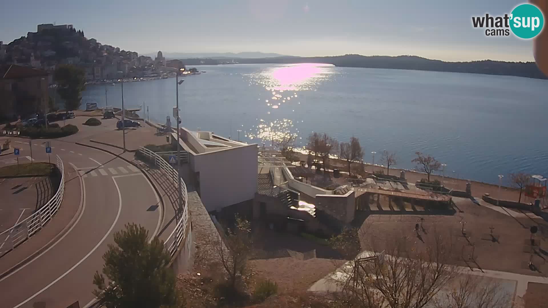 Šibenik webcam Beach Banj