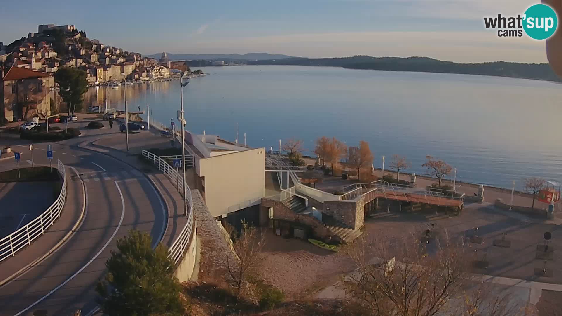 Šibenik webcam Beach Banj