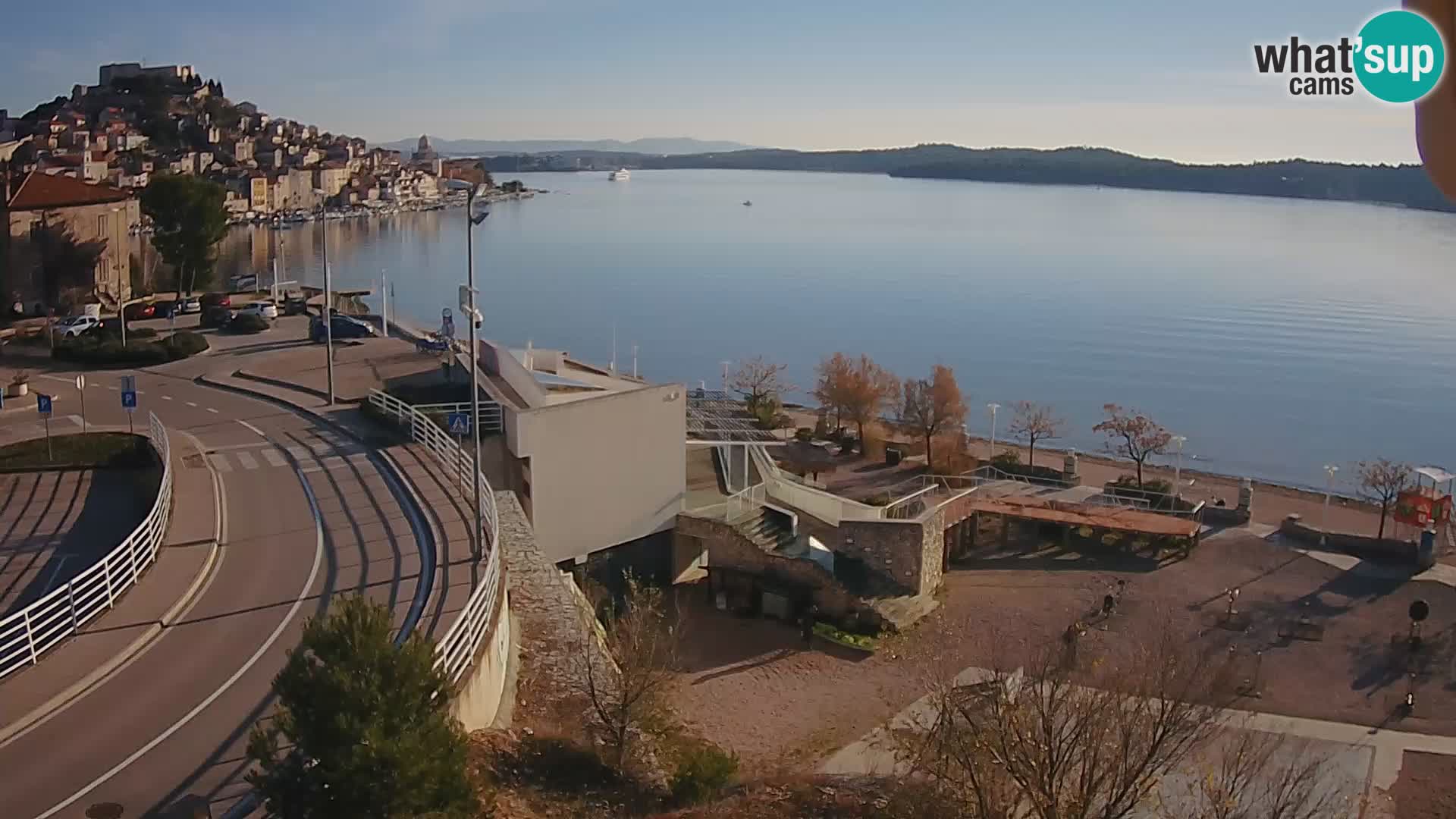 Šibenik webcam Beach Banj