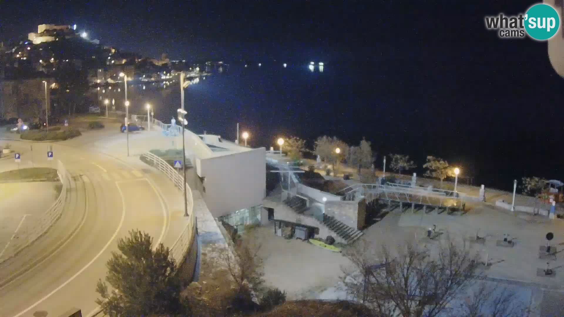 Šibenik webcam Beach Banj