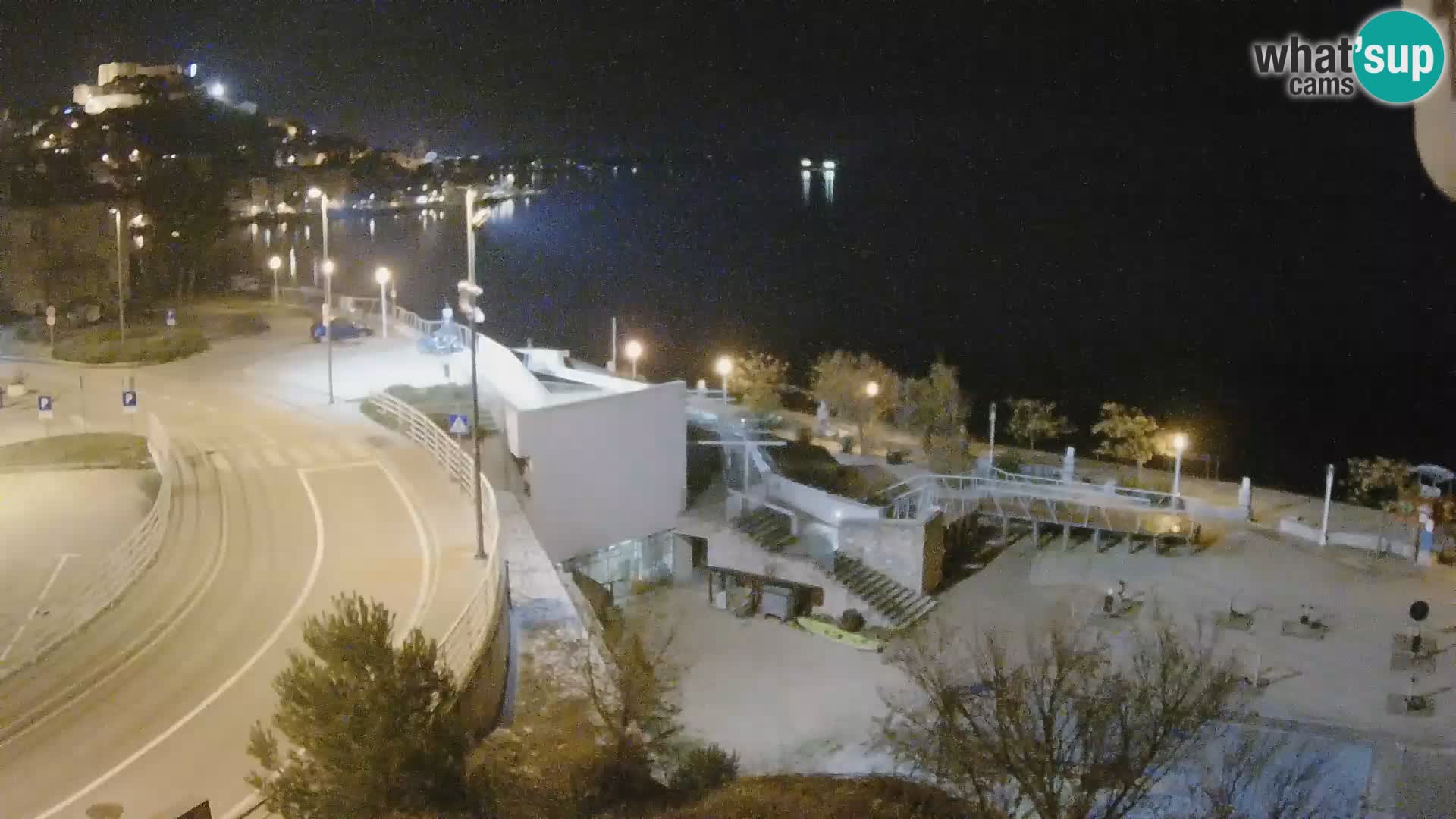 Šibenik webcam Beach Banj