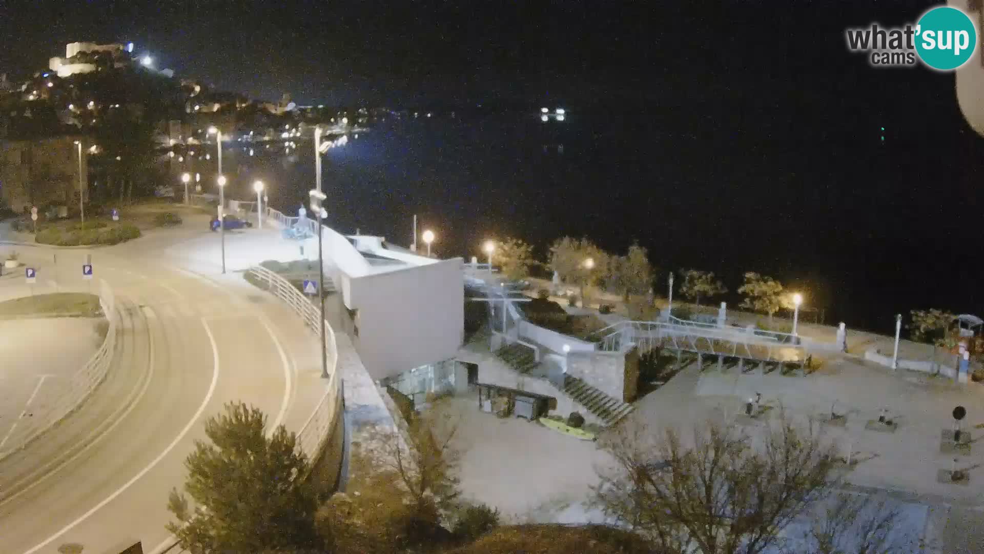 Šibenik webcam Beach Banj