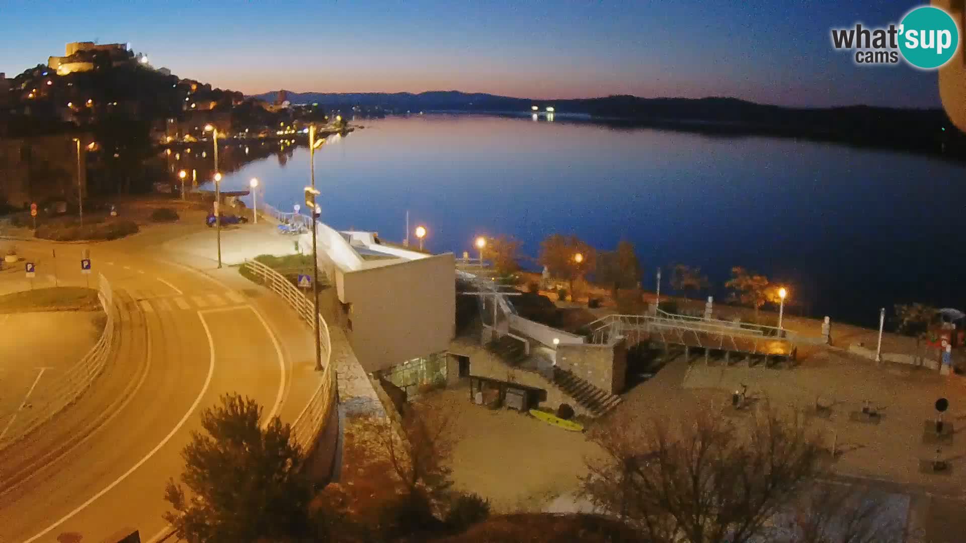 Šibenik webcam Beach Banj