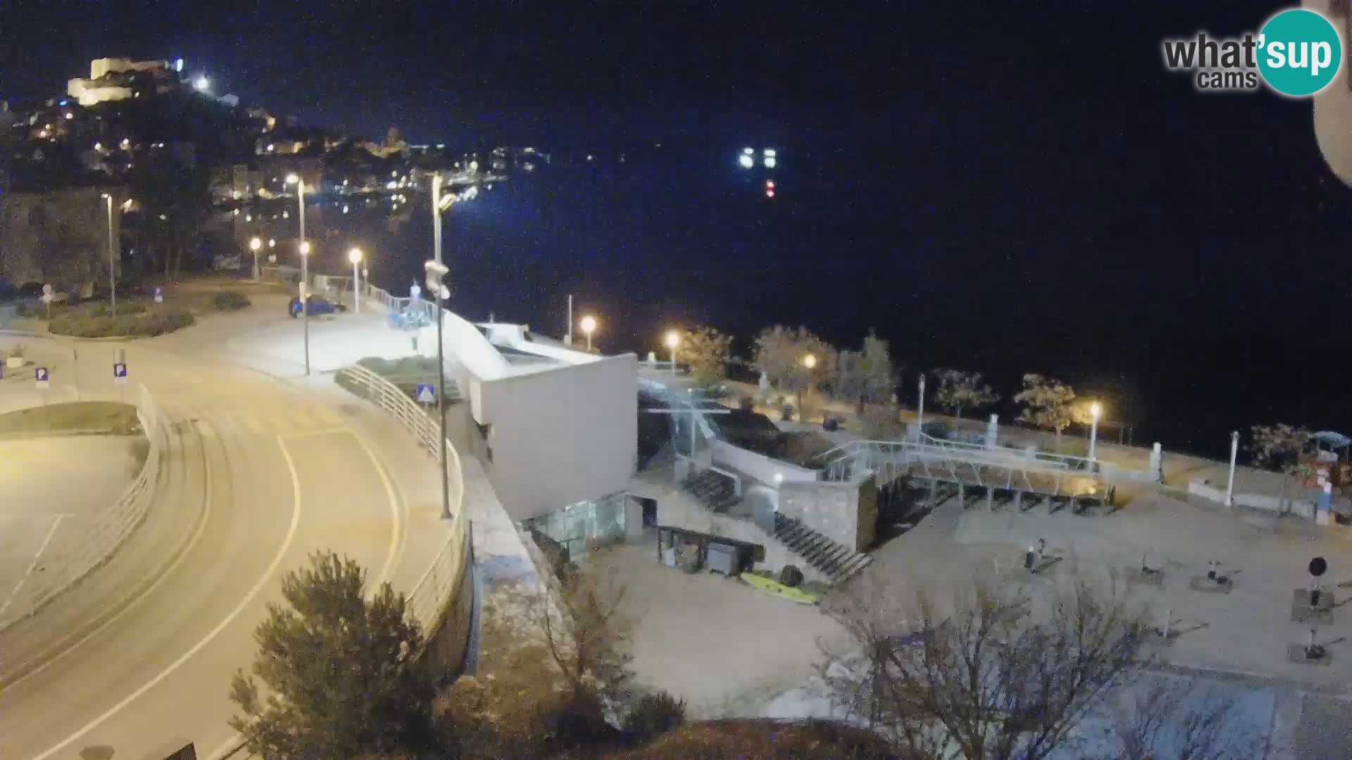 Šibenik webcam Beach Banj