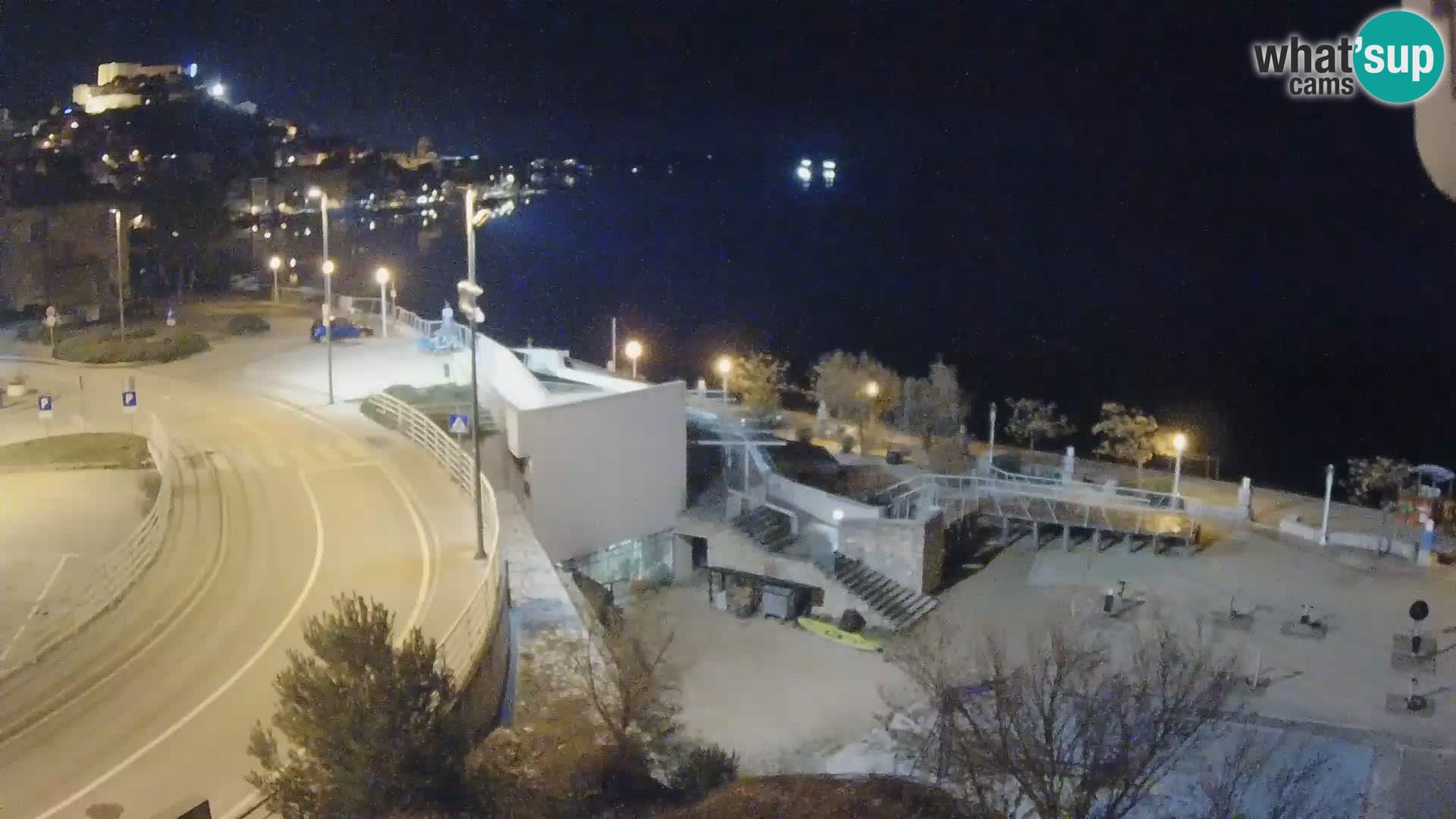 Šibenik webcam Beach Banj